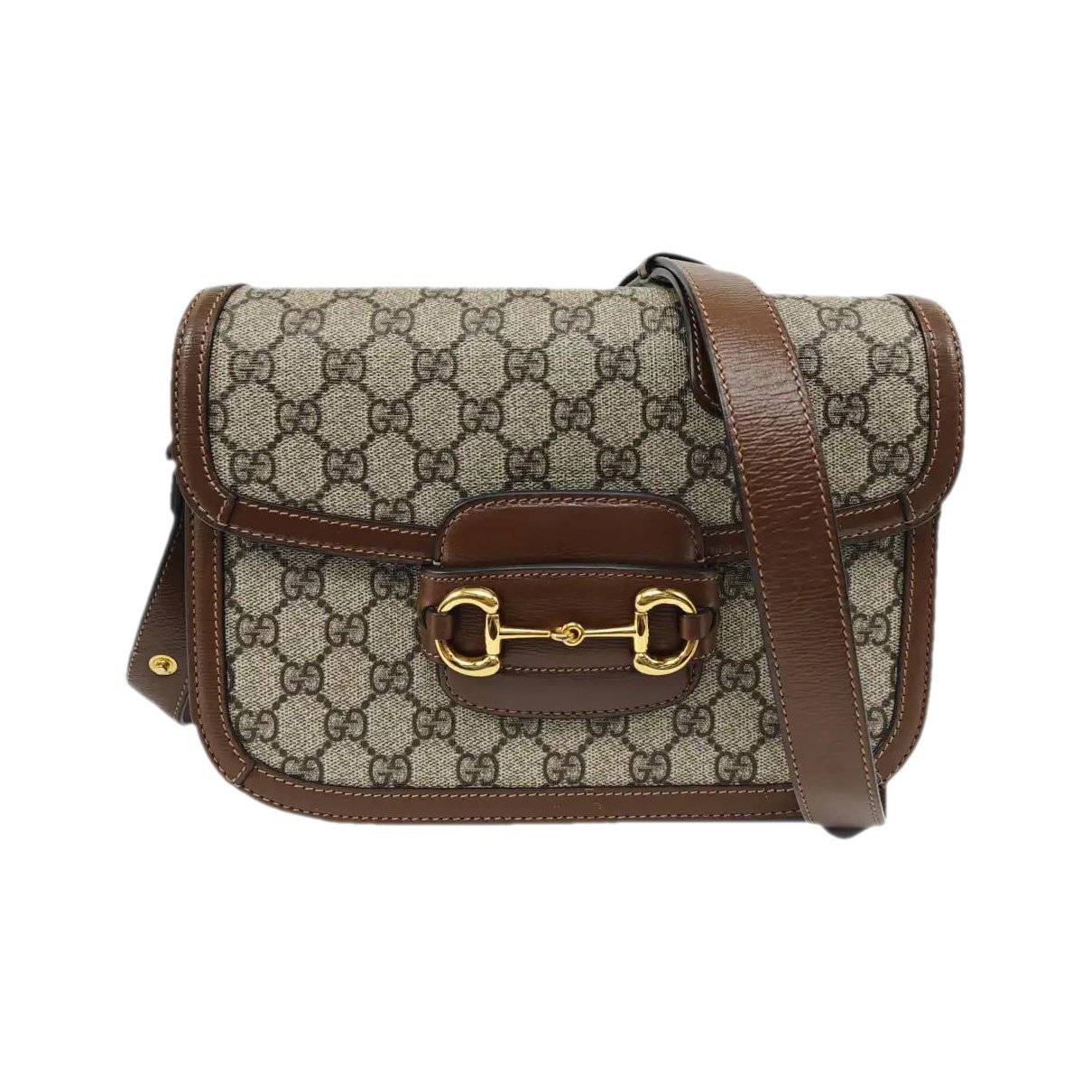 Handle Horsebit 1955 leather crossbody bag