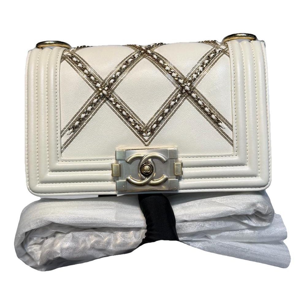 Boy leather crossbody bag