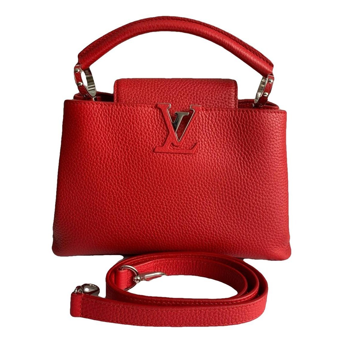 Capucines leather handbag