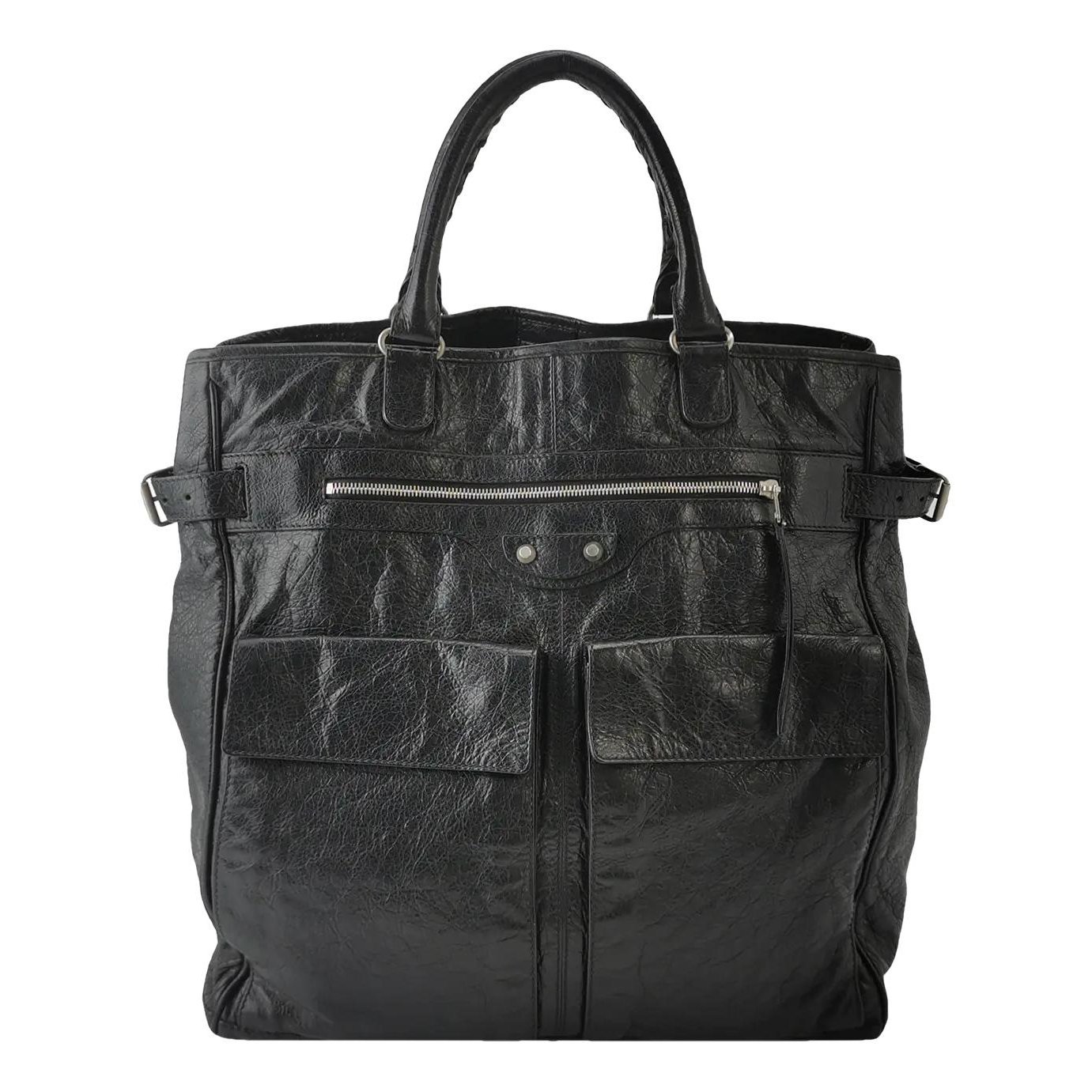 Leather handbag