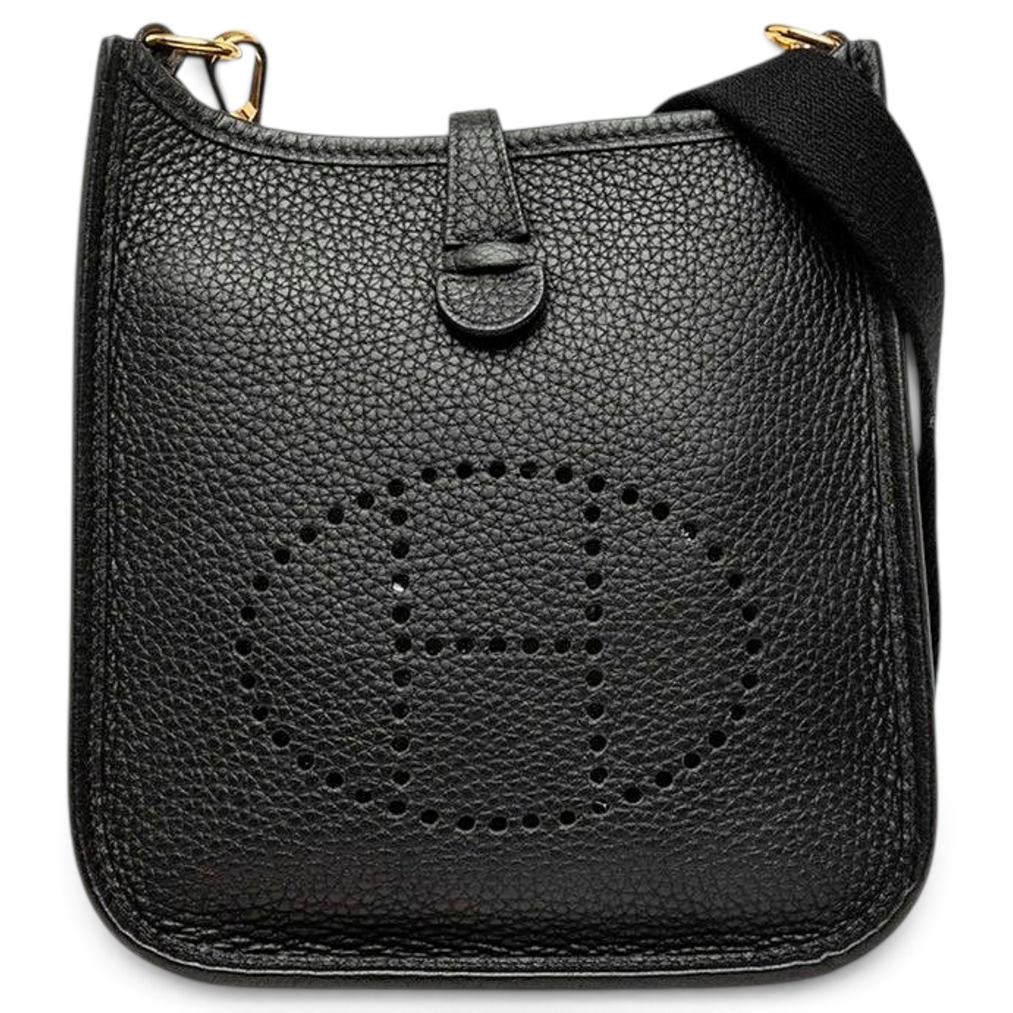 Evelyne leather handbag