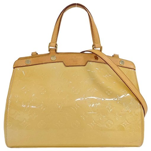 Bréa patent leather handbag