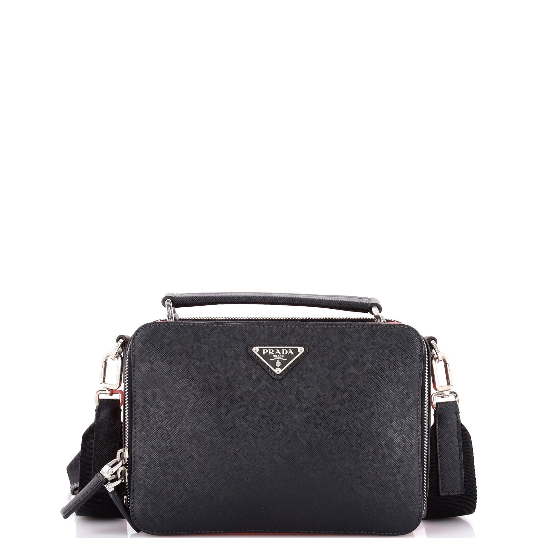 Leather crossbody bag