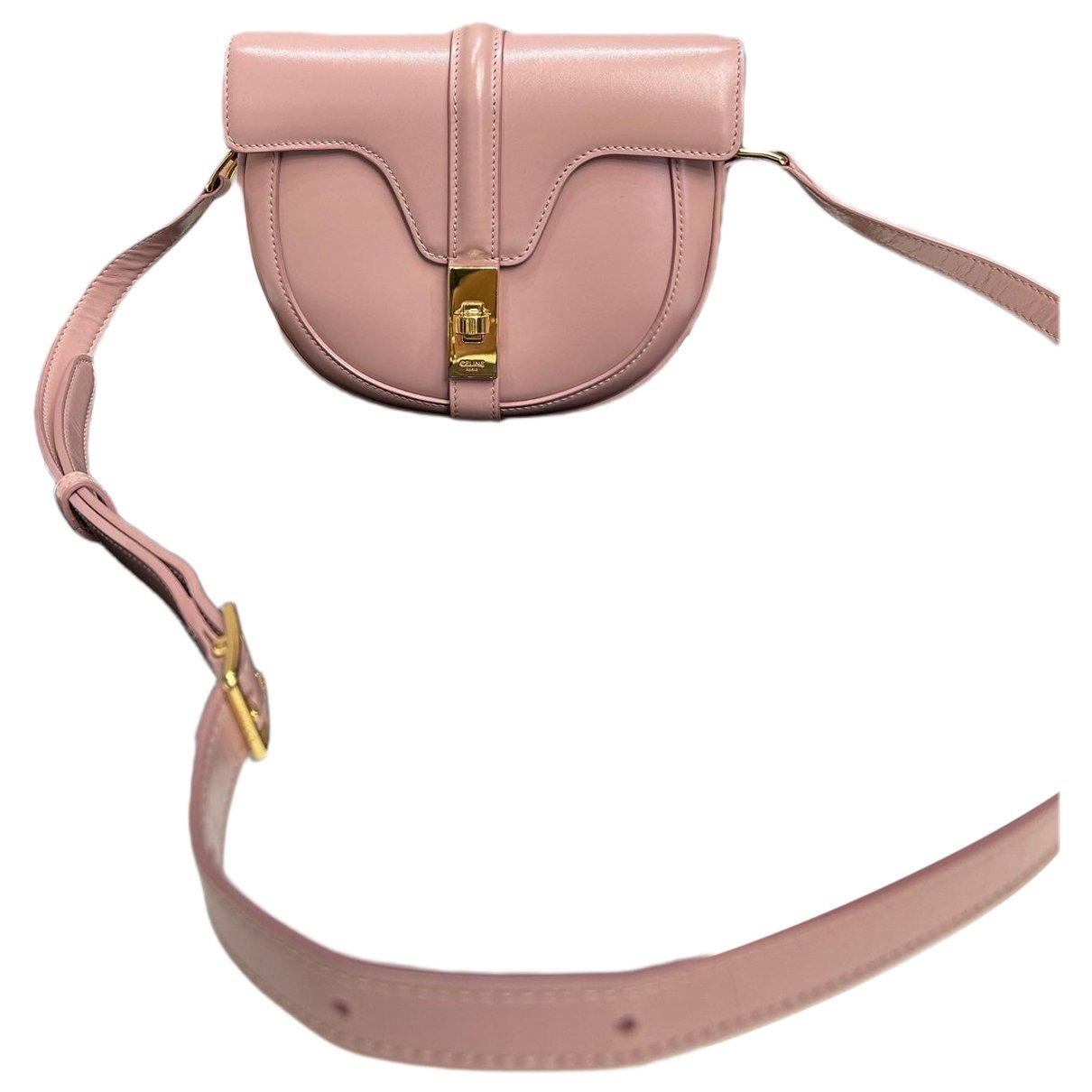 SAC 16 BESACE leather handbag