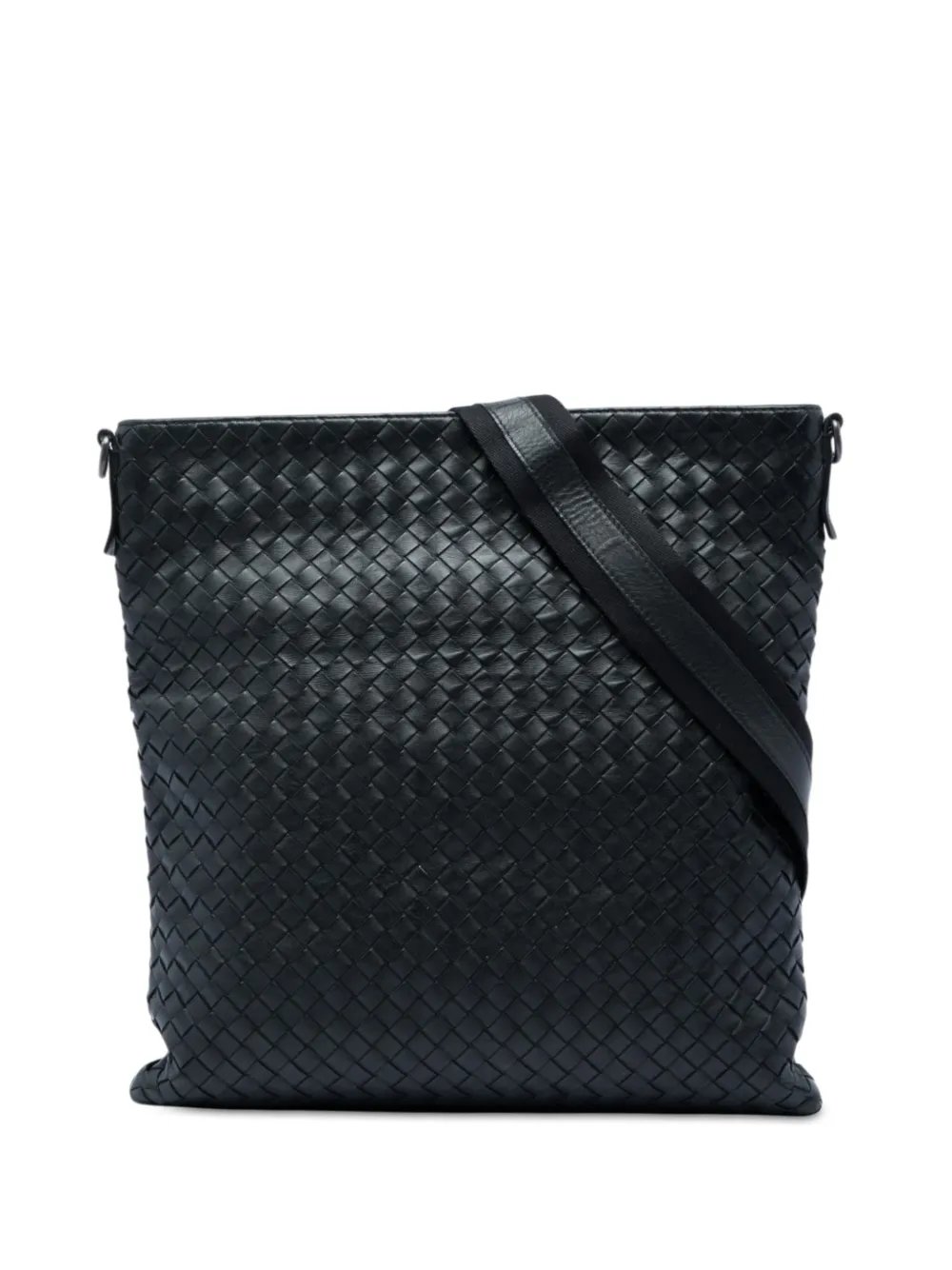 2012-2026 Intrecciato Nappa Flat Messenger Bag crossbody bag