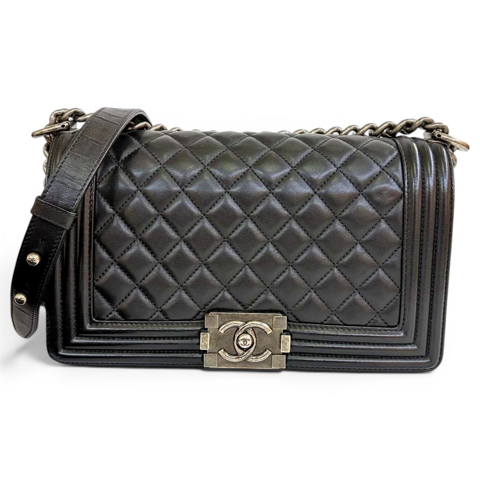 Leather handbag