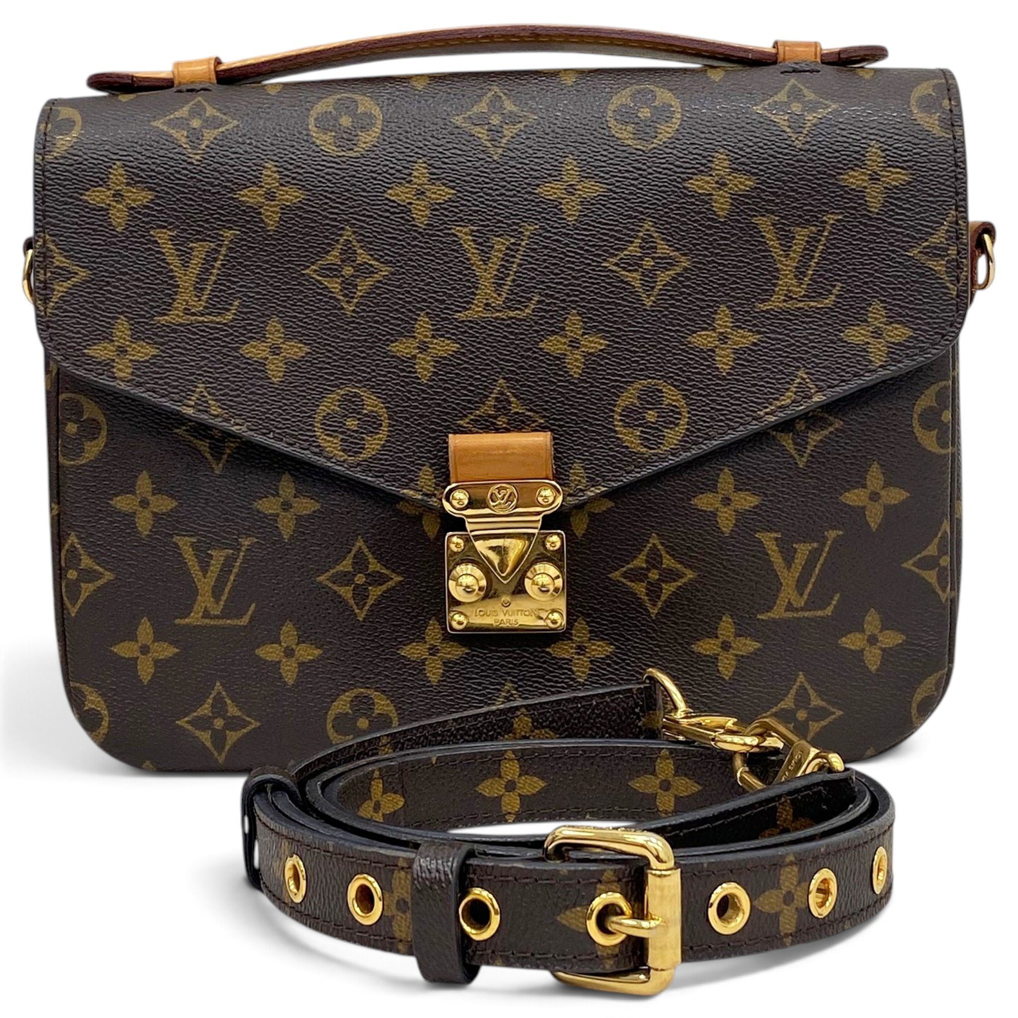 Metis leather handbag