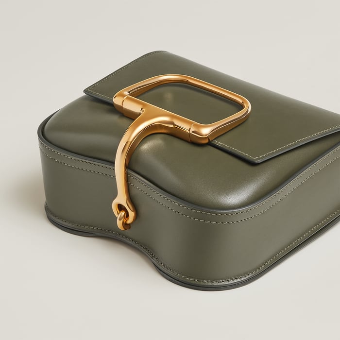 Vert Véronèse Hermès Della Cavalleria Mini Bag