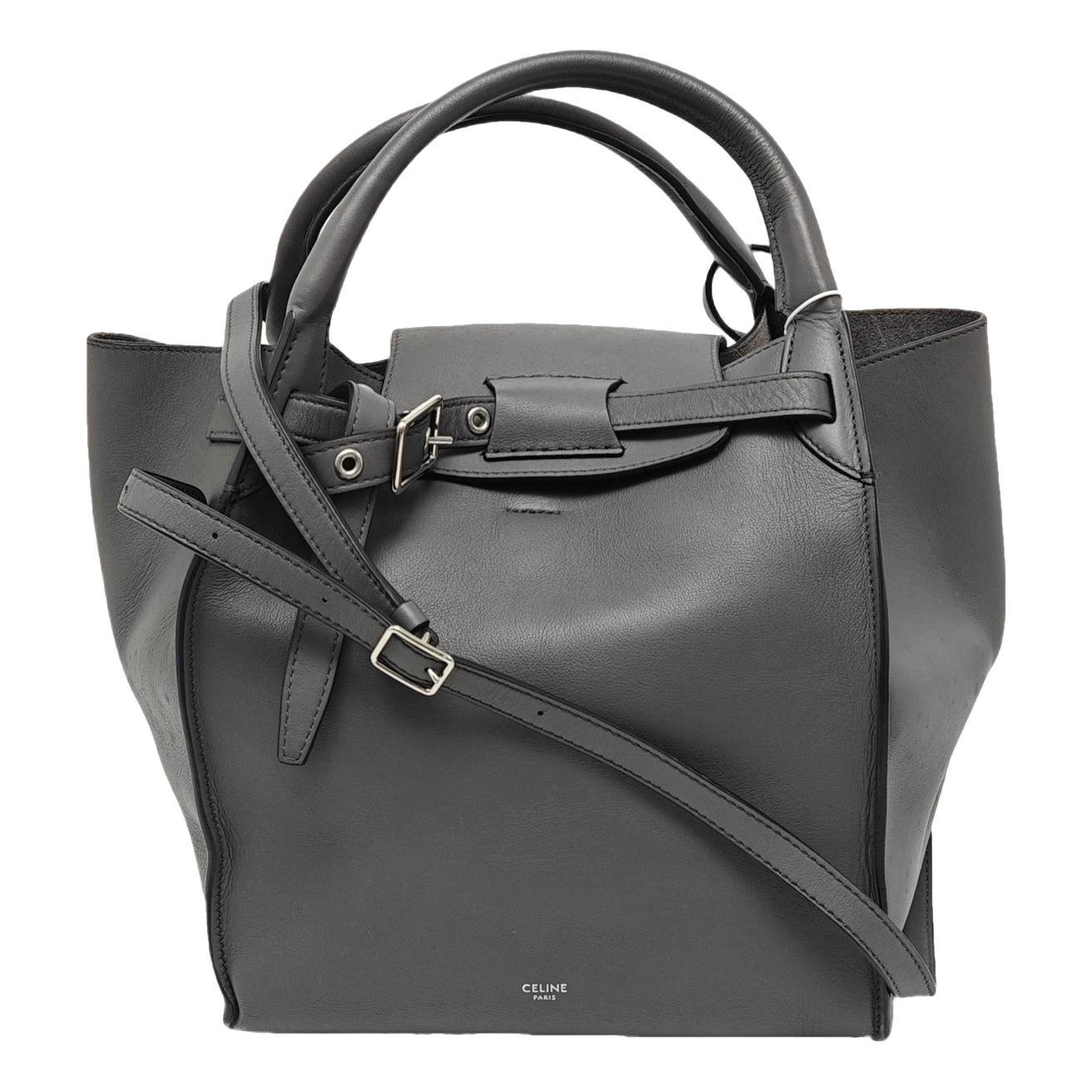 Big Bag leather handbag