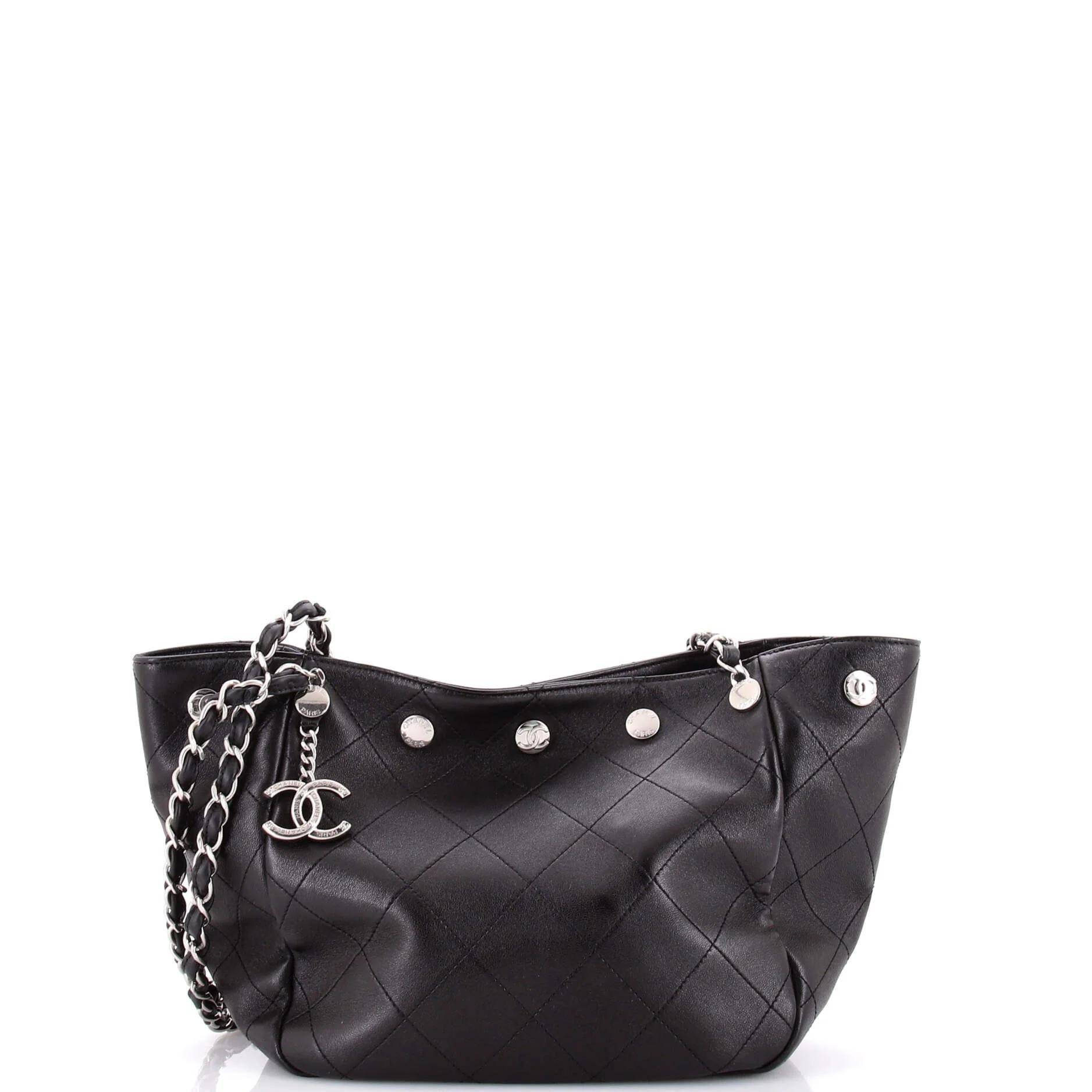 Leather tote