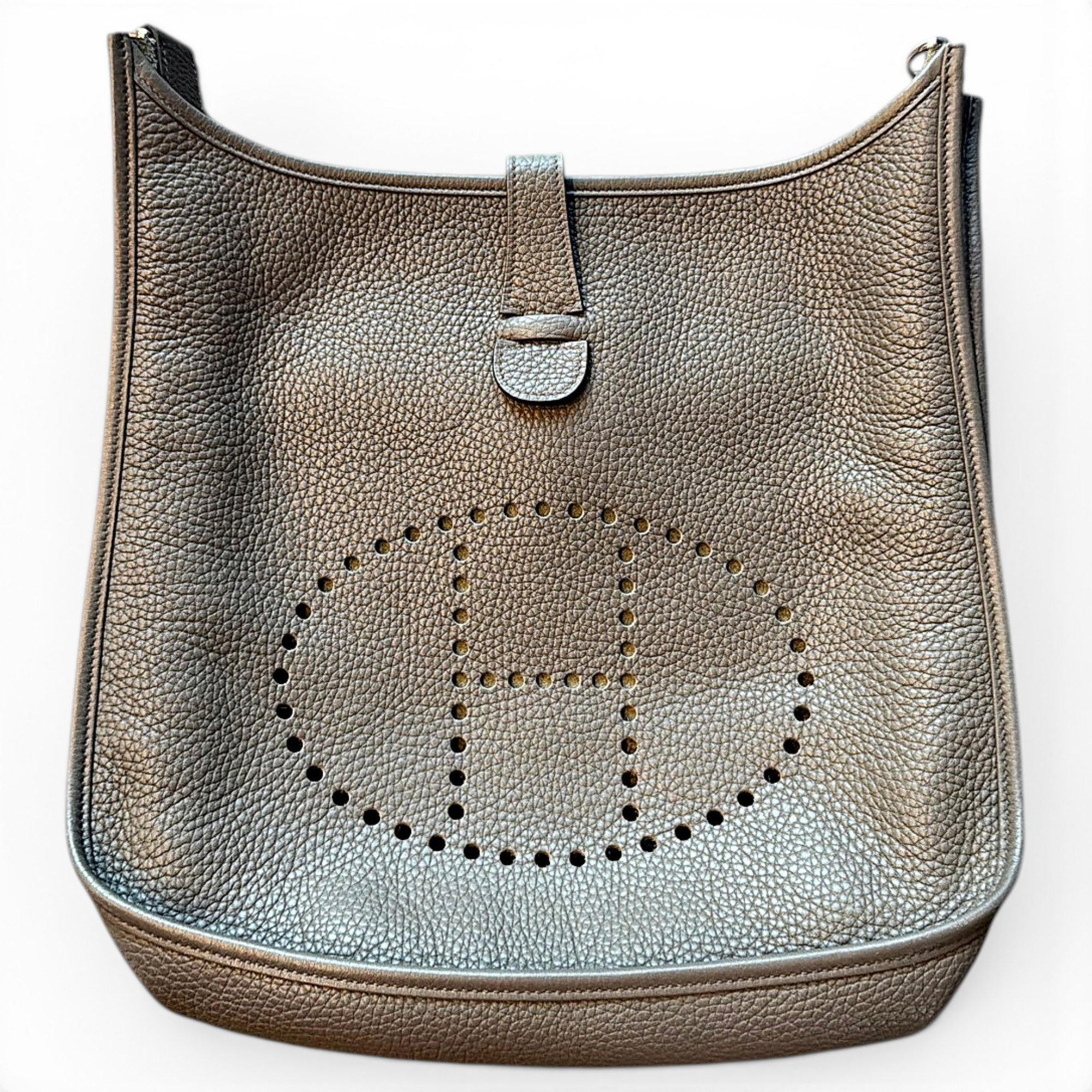 Evelyne leather crossbody bag