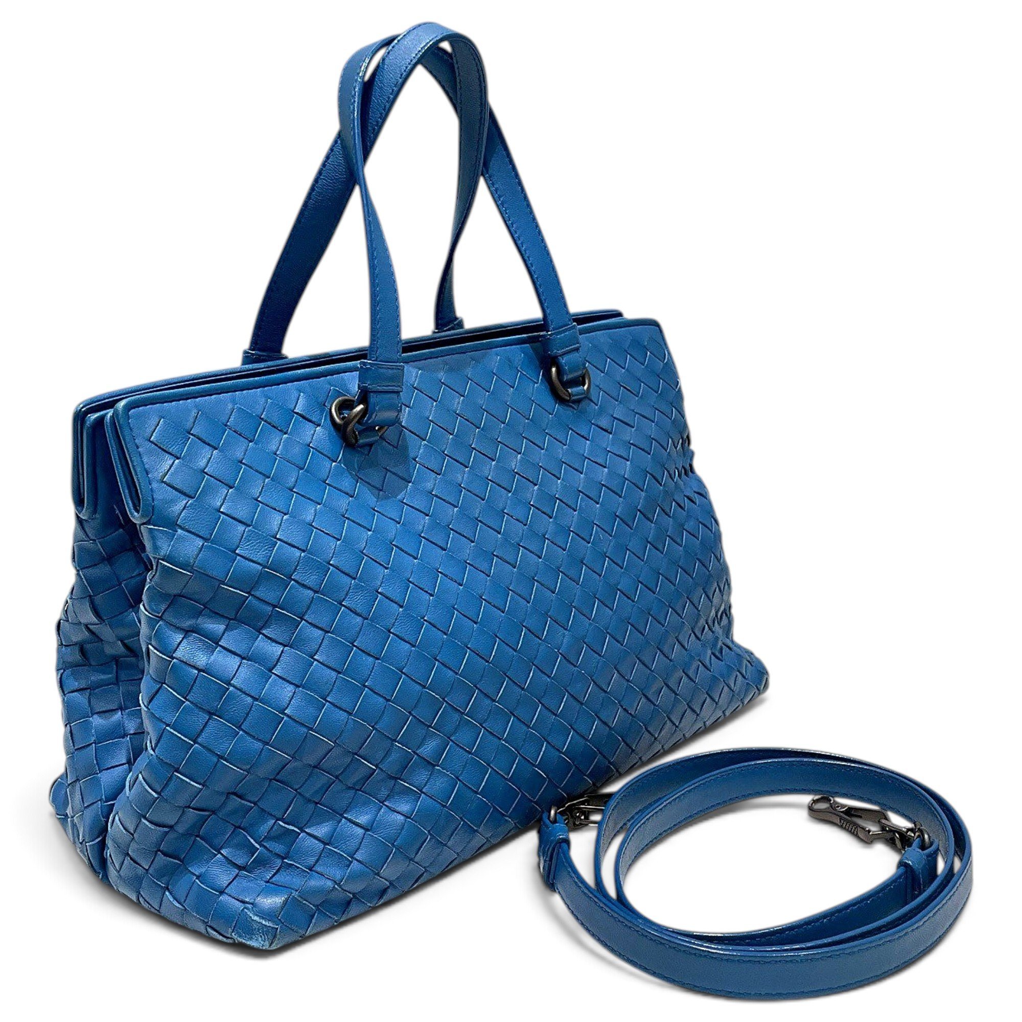 Roma leather tote