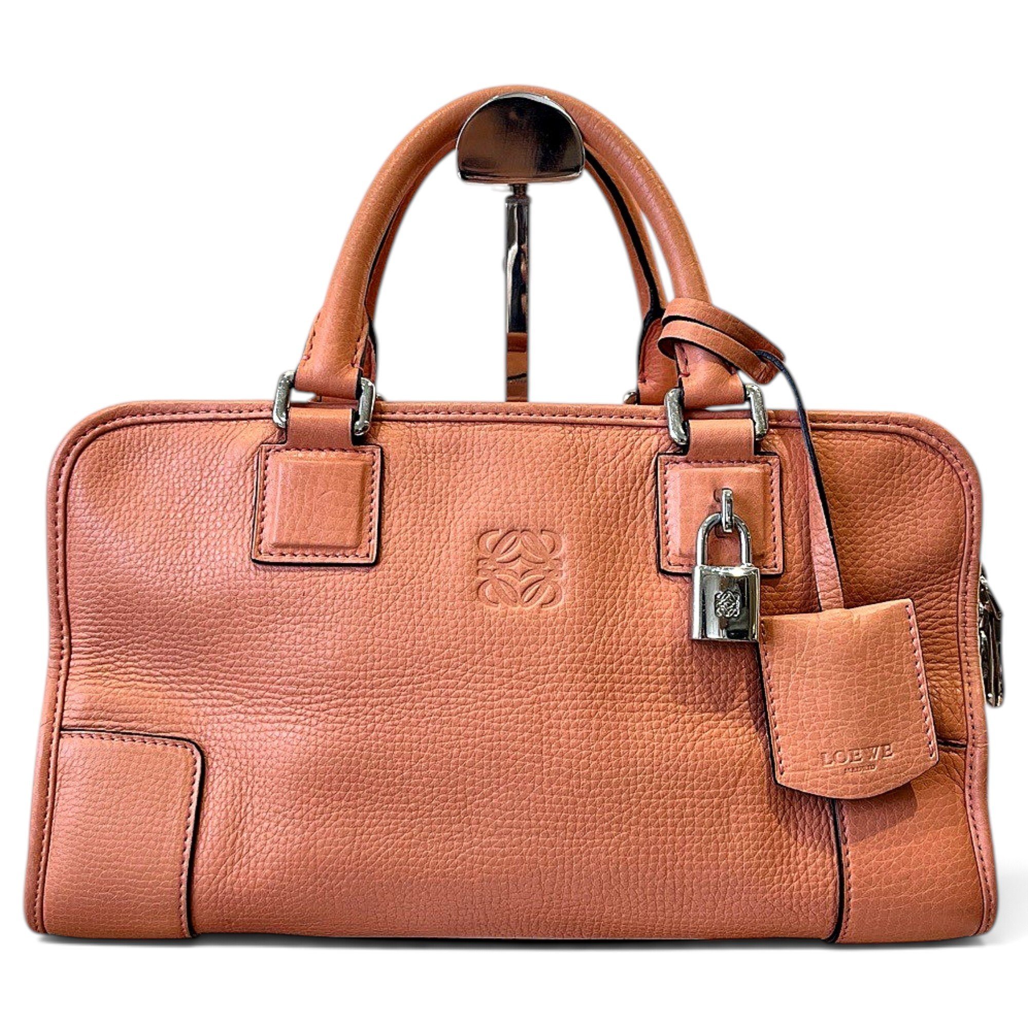 Amazona leather bowling bag