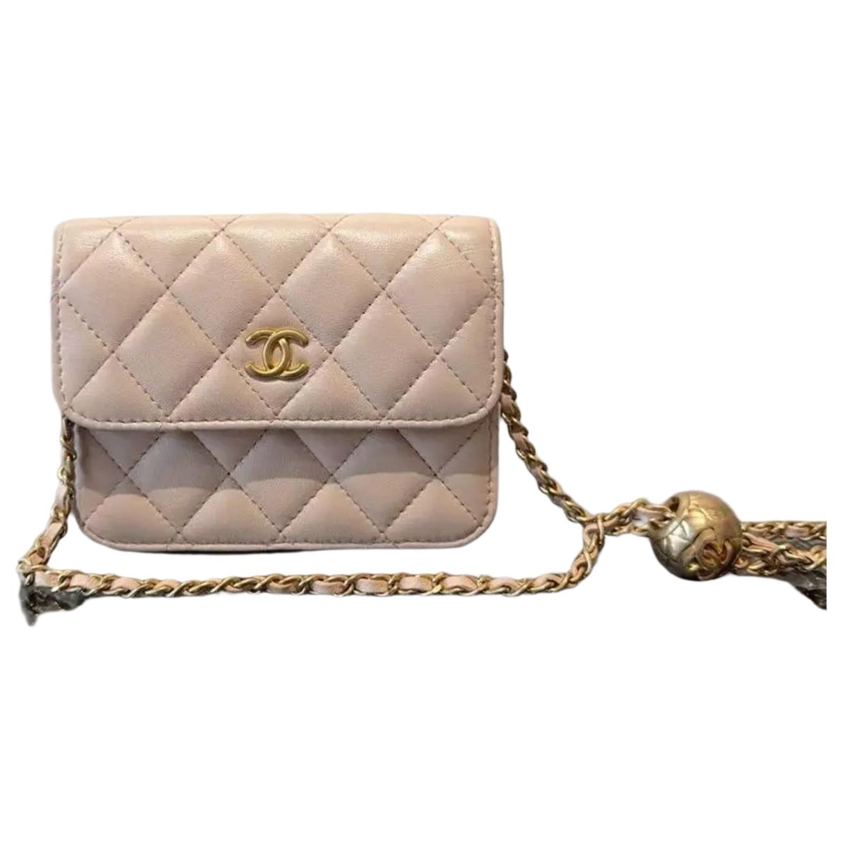Wallet On Chain Timeless/Classique leather crossbody bag
