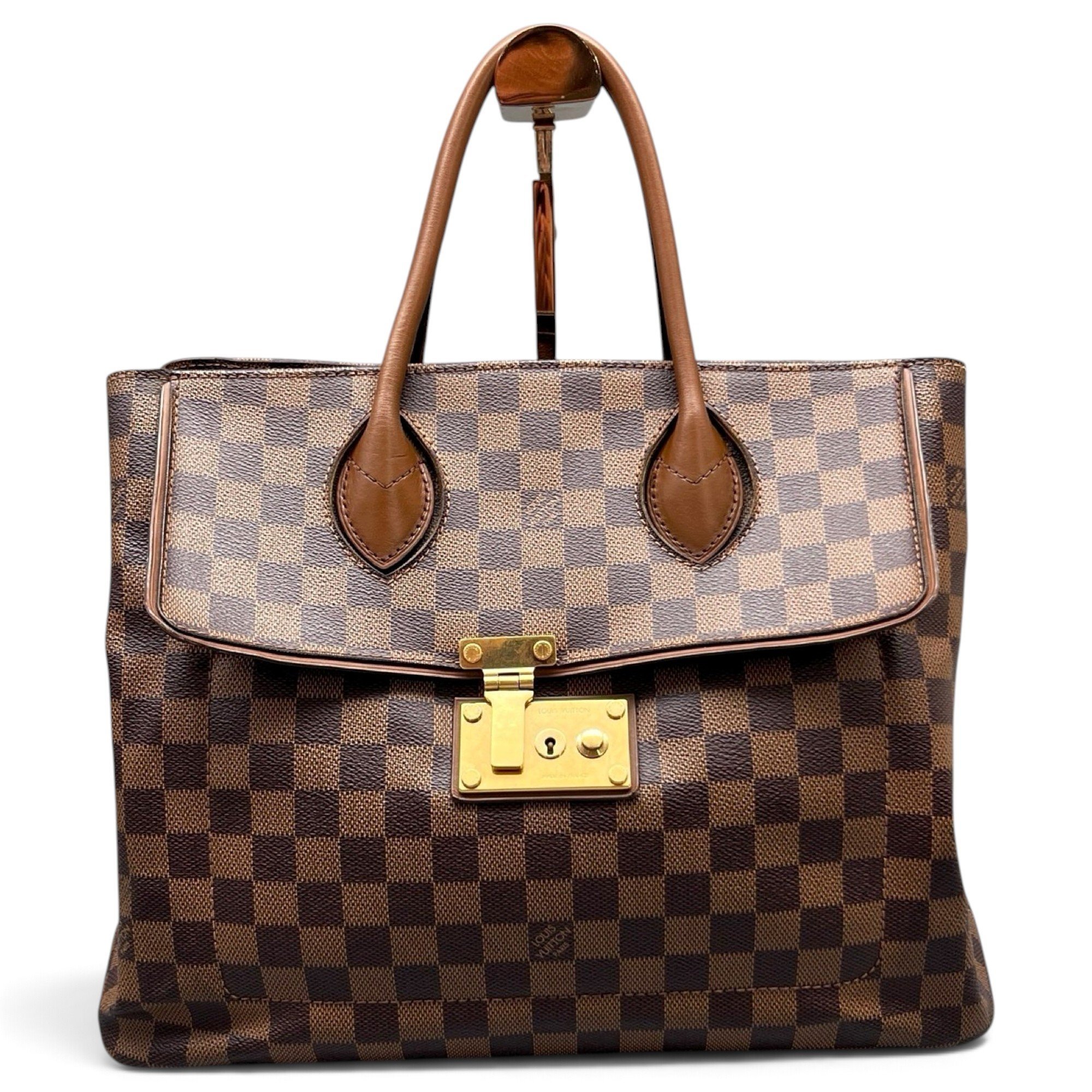Leather tote