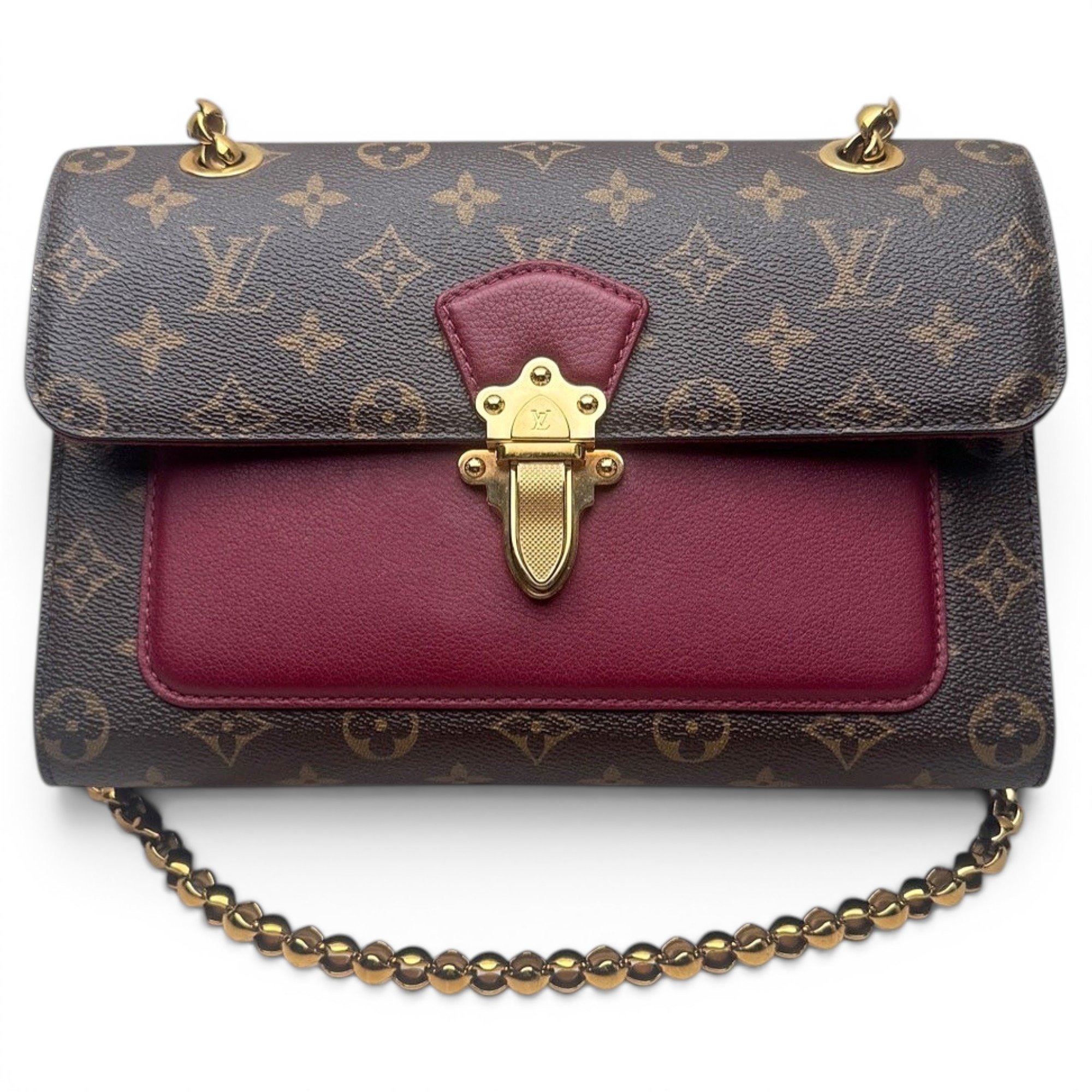 Victoire leather handbag