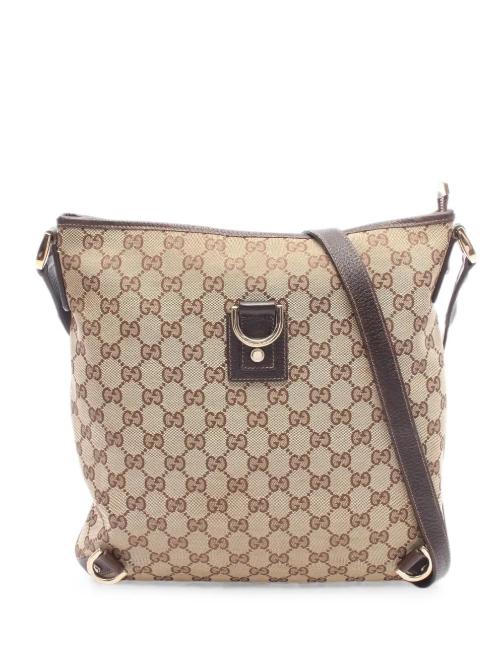 2000s Abby GG canvas shoulder bag