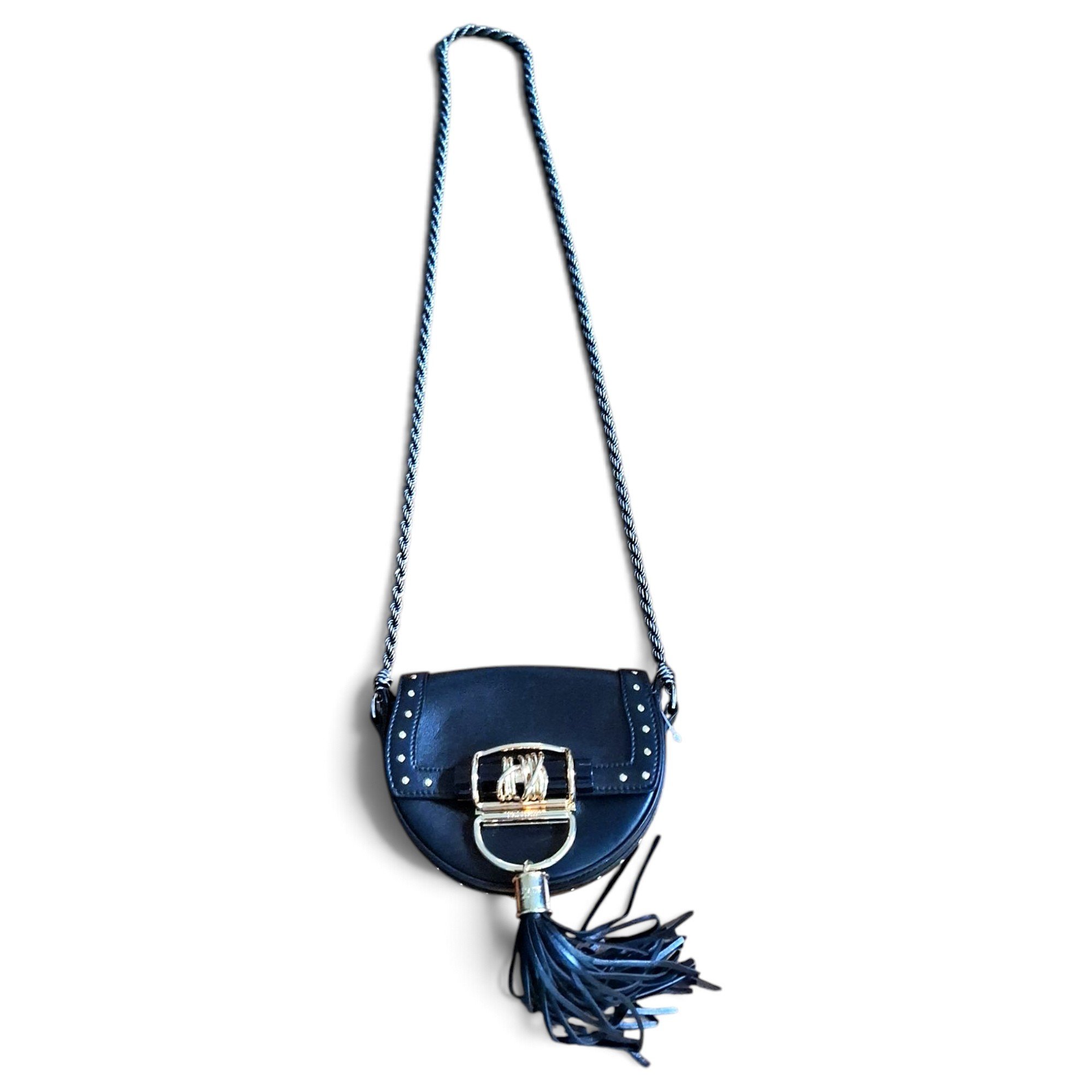 Leather crossbody bag