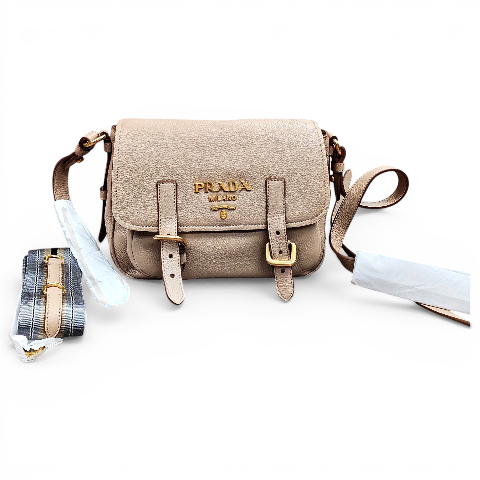 Leather crossbody bag