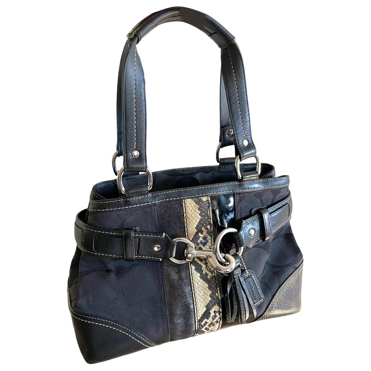Leather satchel