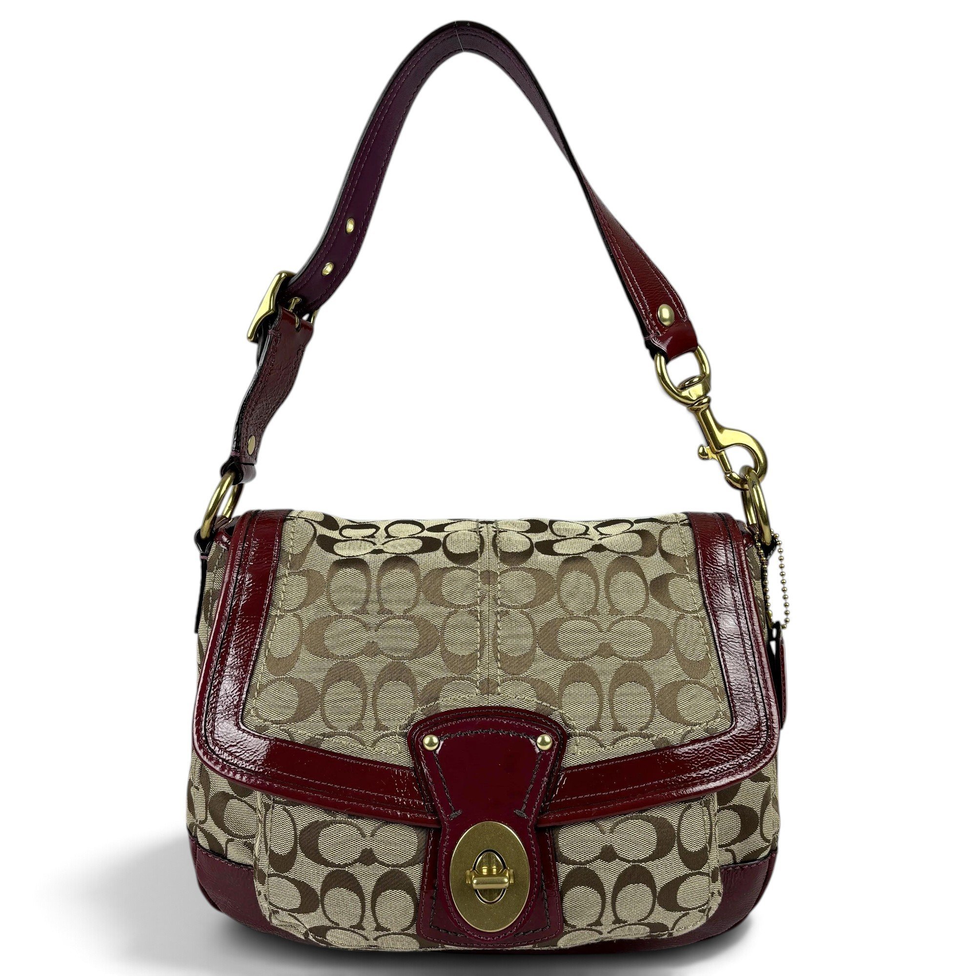 Signature Sufflette cloth handbag