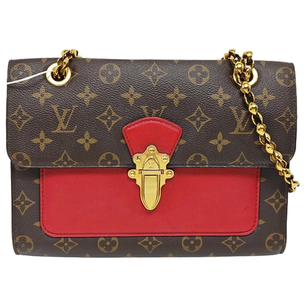 Victoire leather crossbody bag