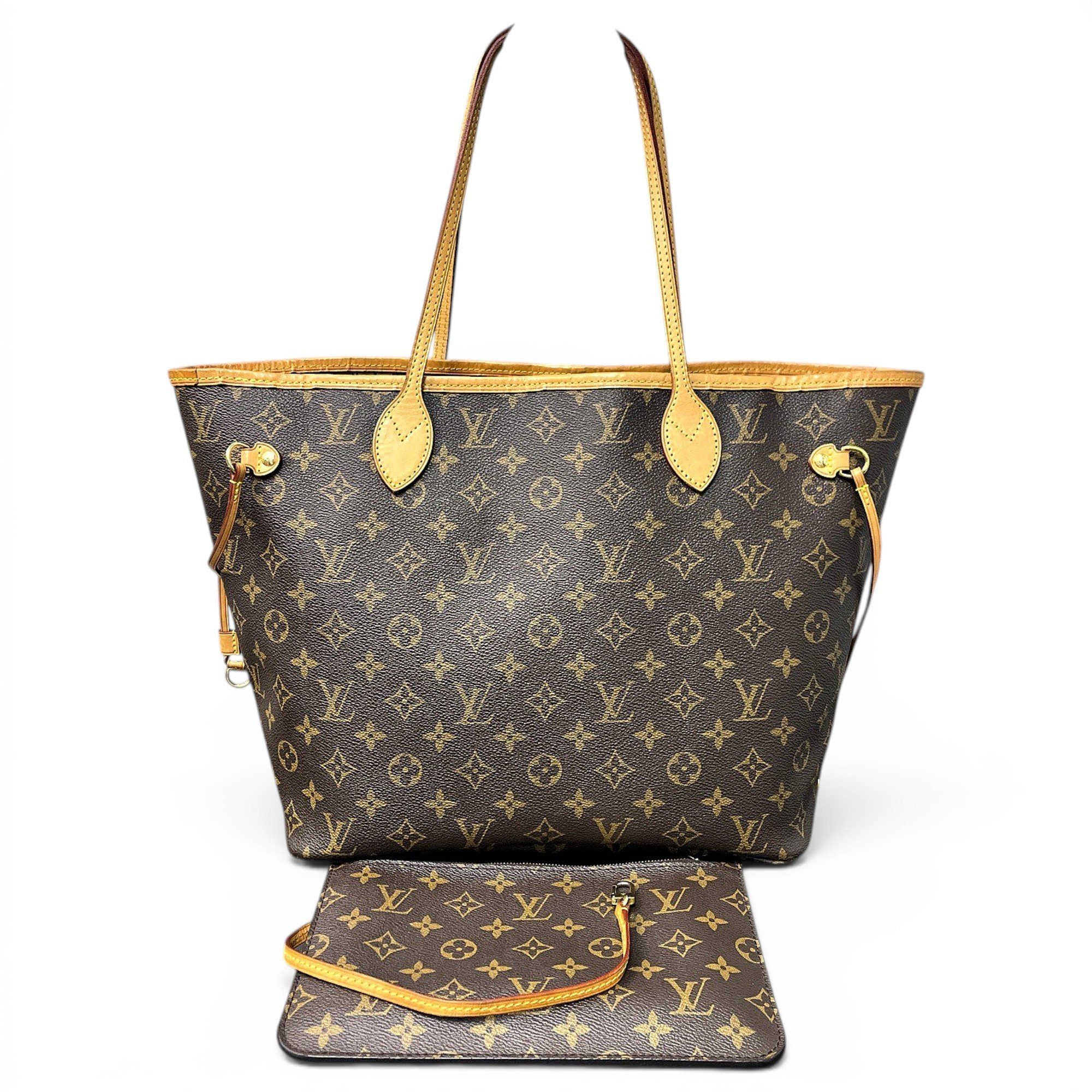 Neverfull leather handbag