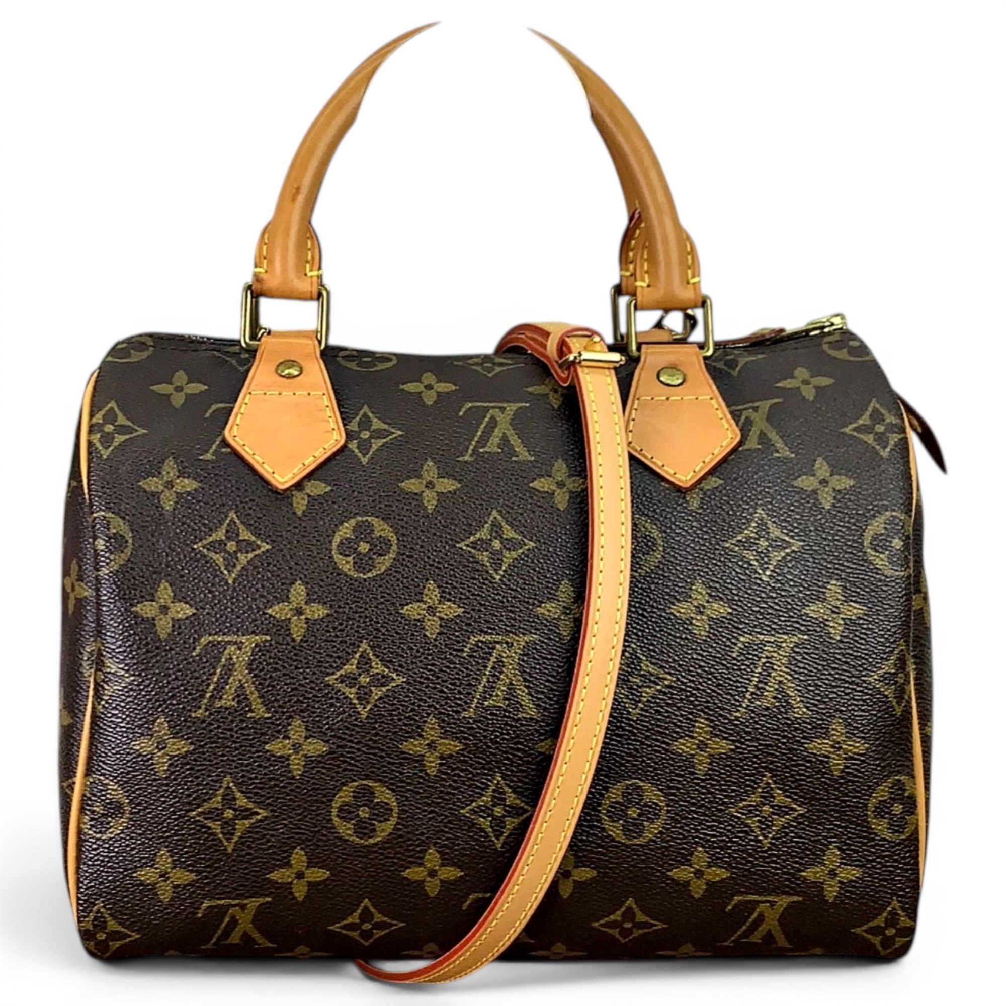 Louis Vuitton Speedy cloth crossbody bag