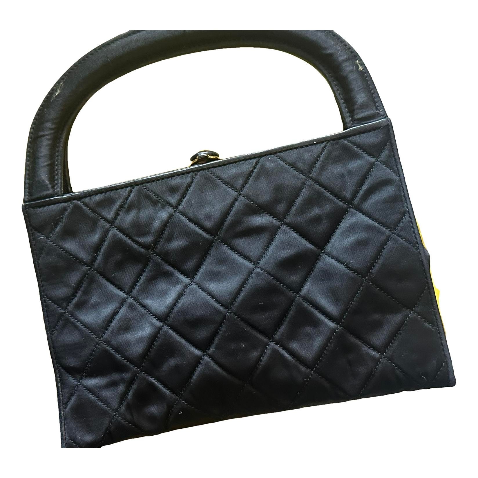 Silk clutch bag