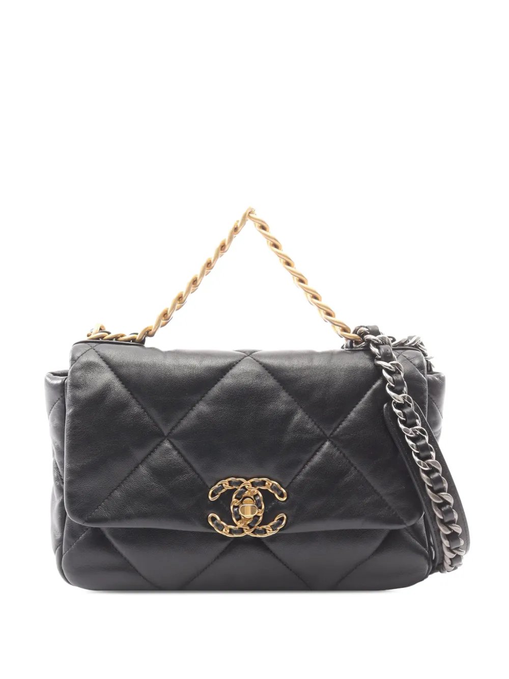 2021-2026 Medium Lambskin 19 Flap satchel