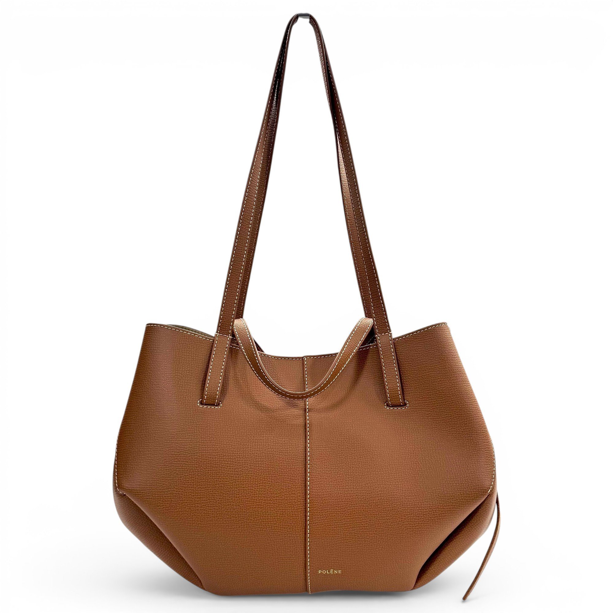 Polene Le Cabas leather tote