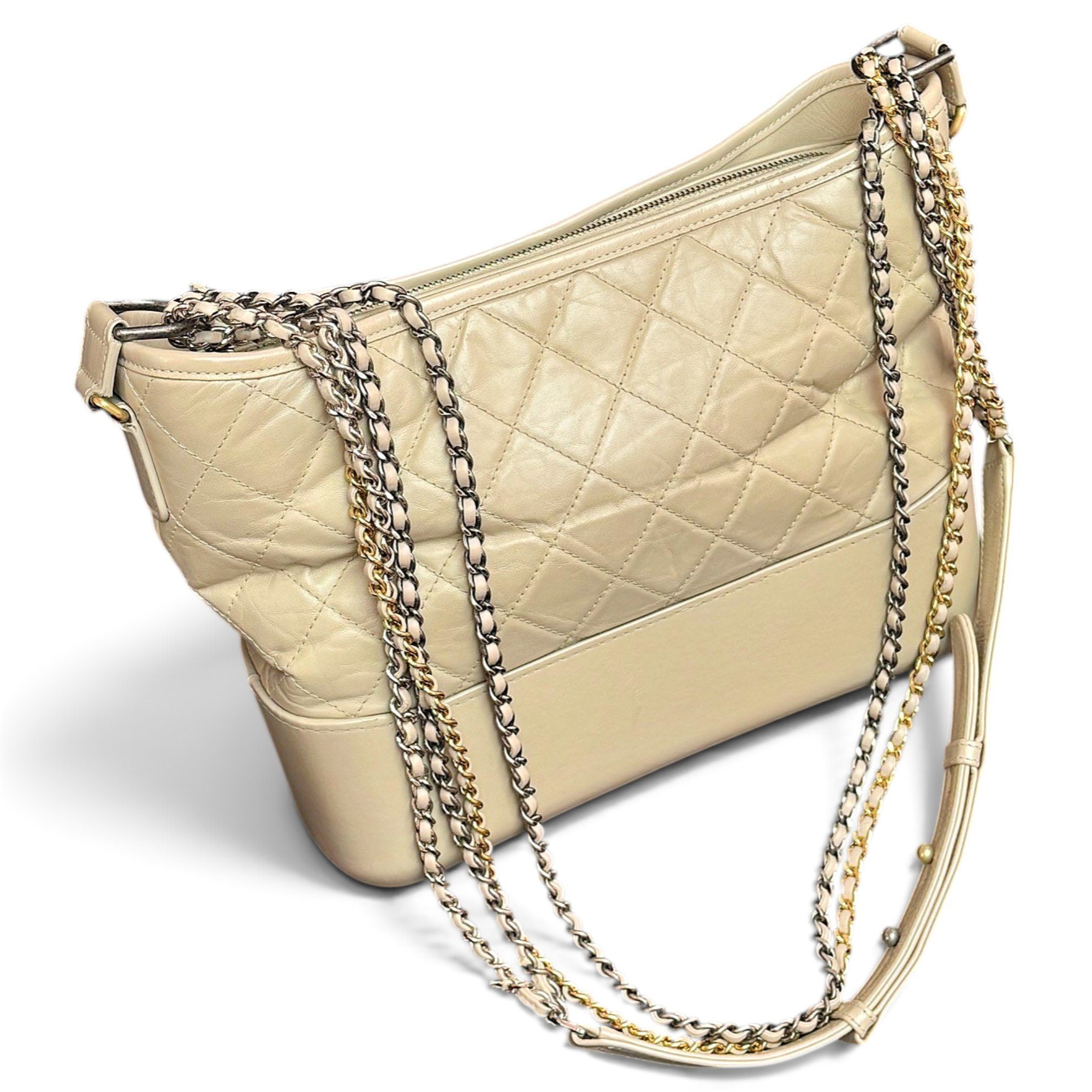 Gabrielle pony-style calfskin handbag