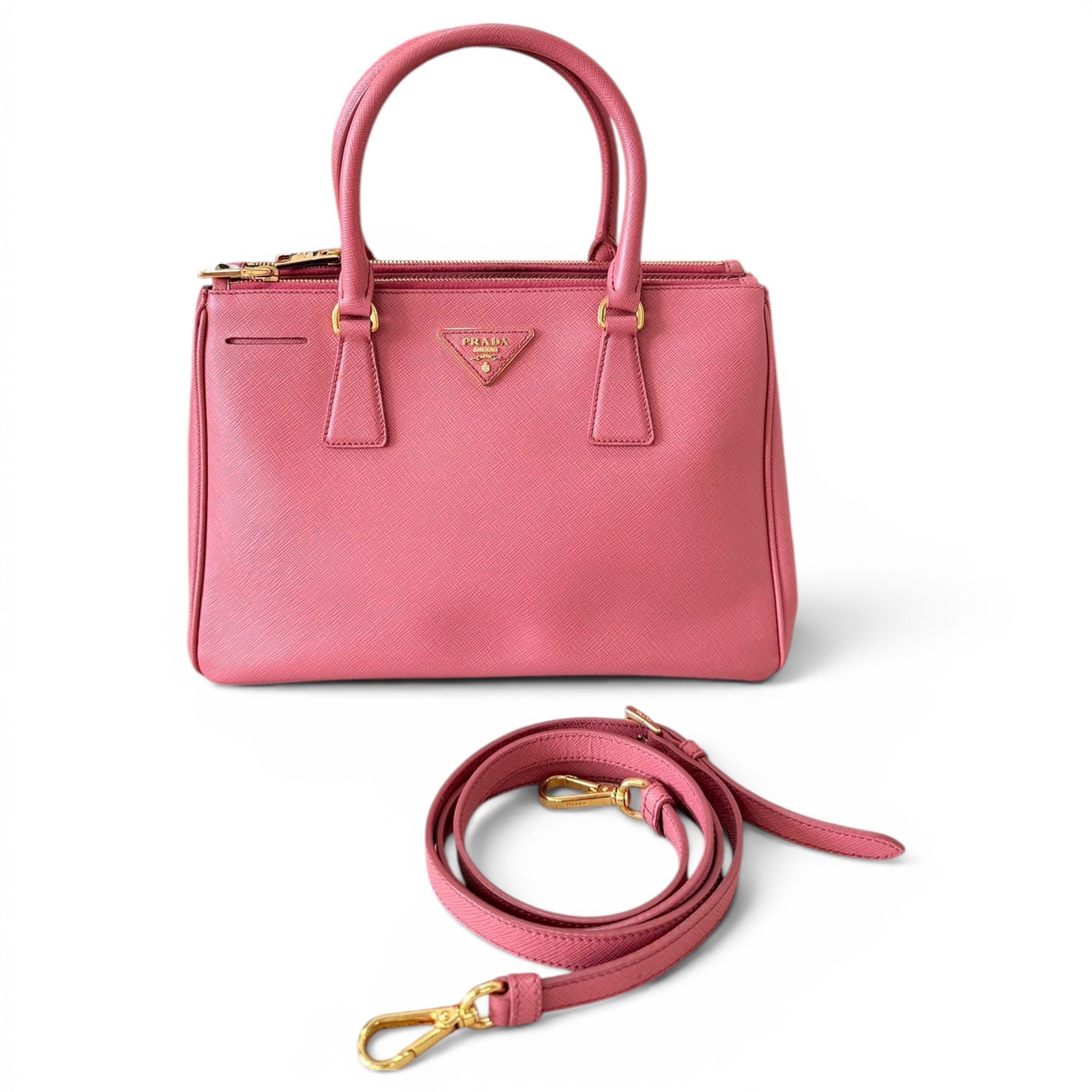 Galleria leather handbag