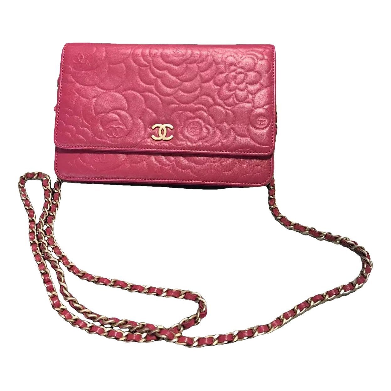 Wallet On Chain Timeless/Classique leather handbag