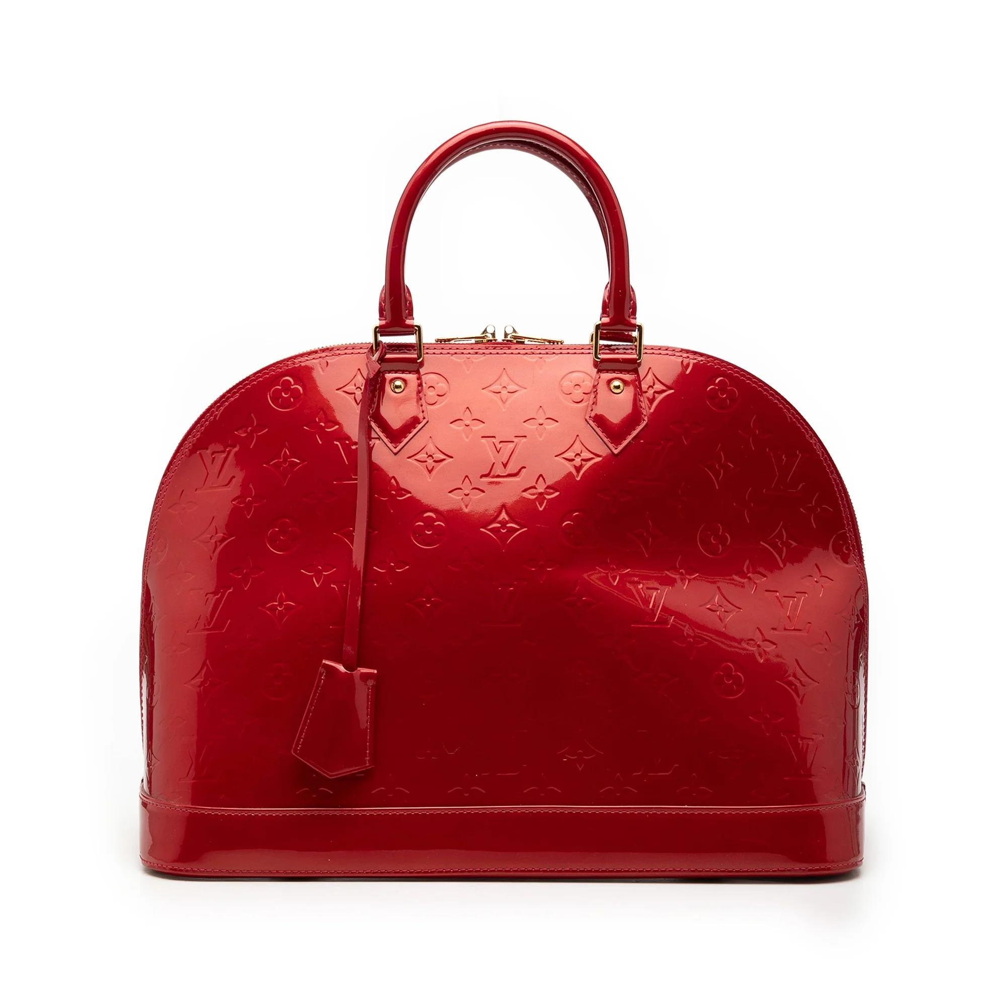 Alma leather handbag