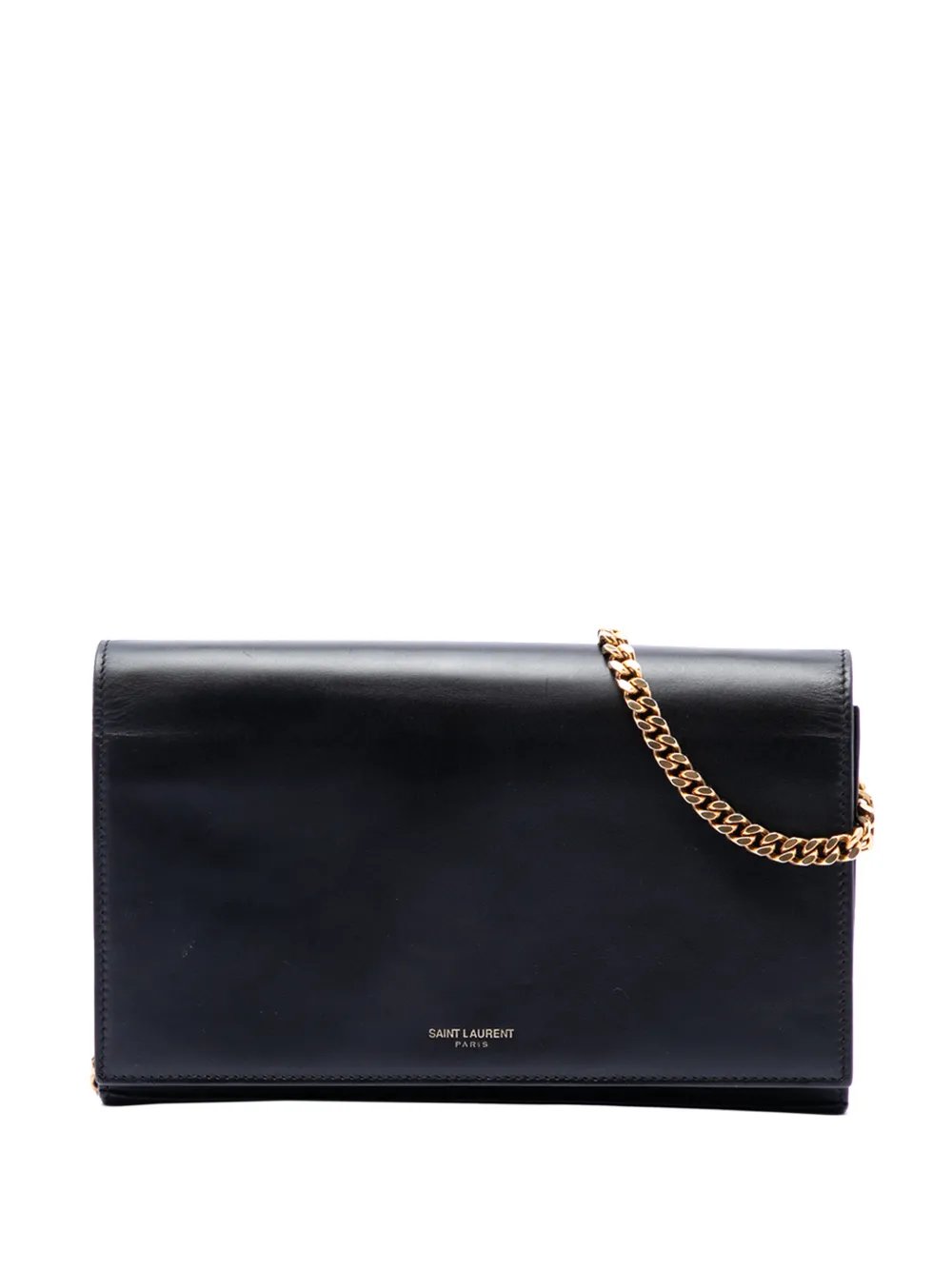 2013-2026 Mini Smooth Calfskin Paris Wallet on Chain crossbody bag