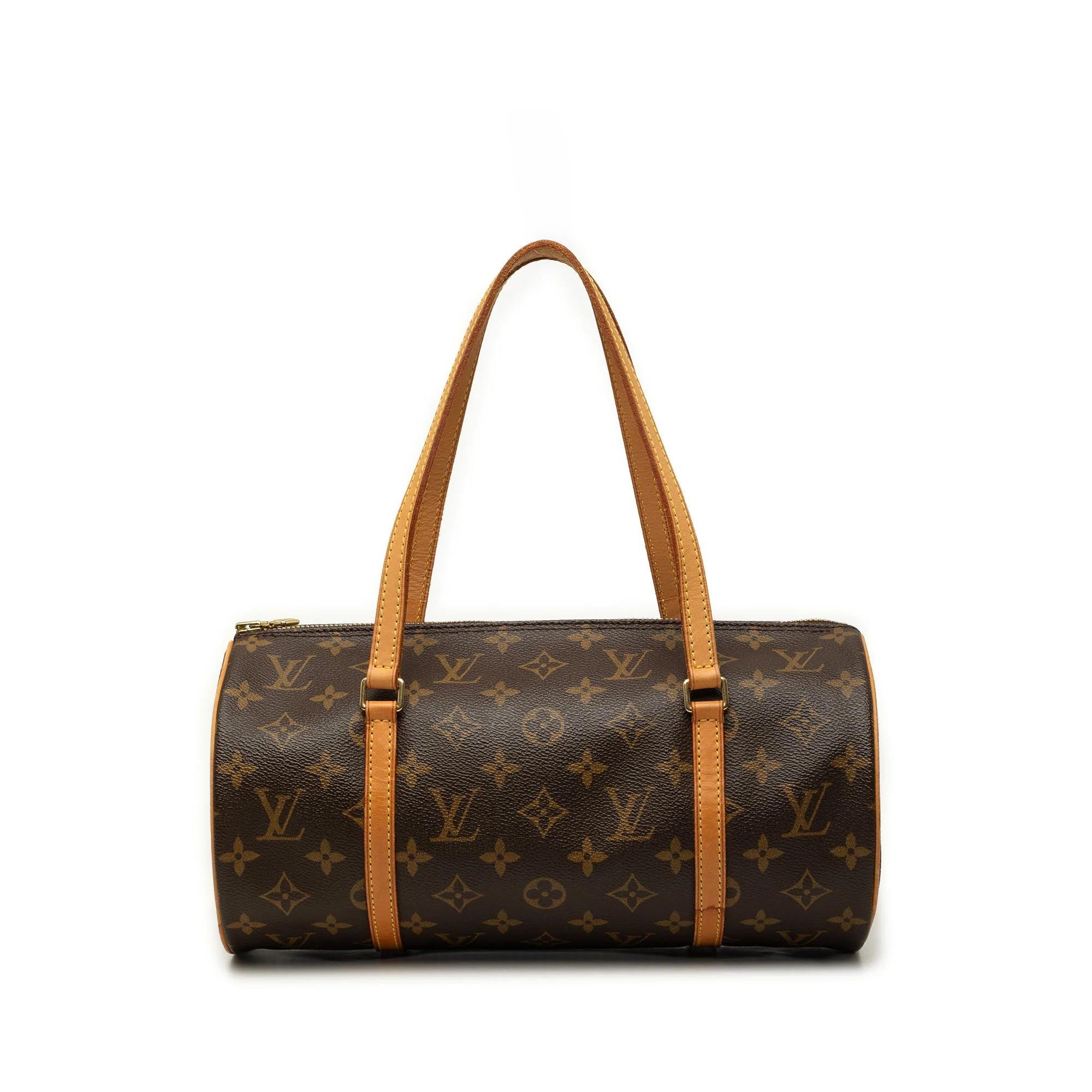Papillon leather handbag