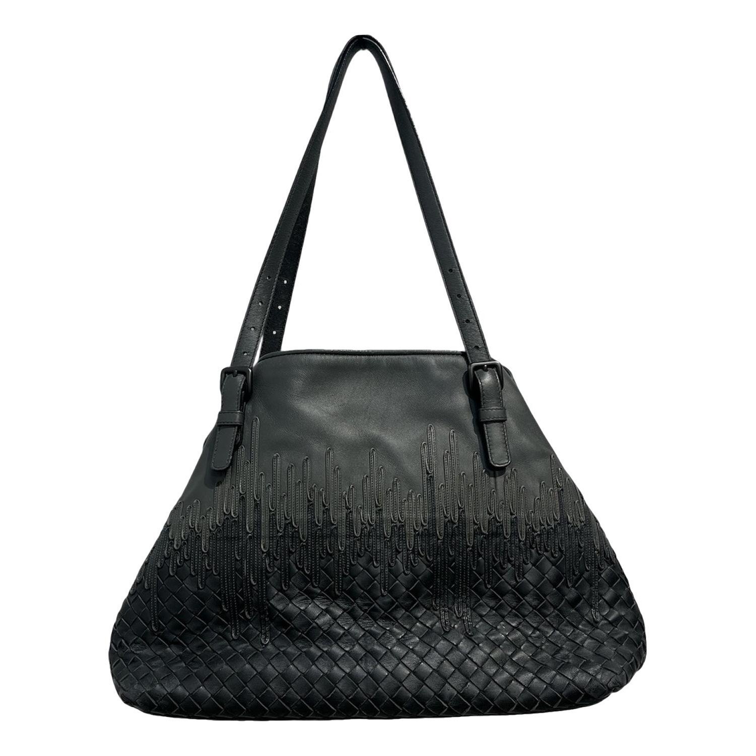 Leather handbag