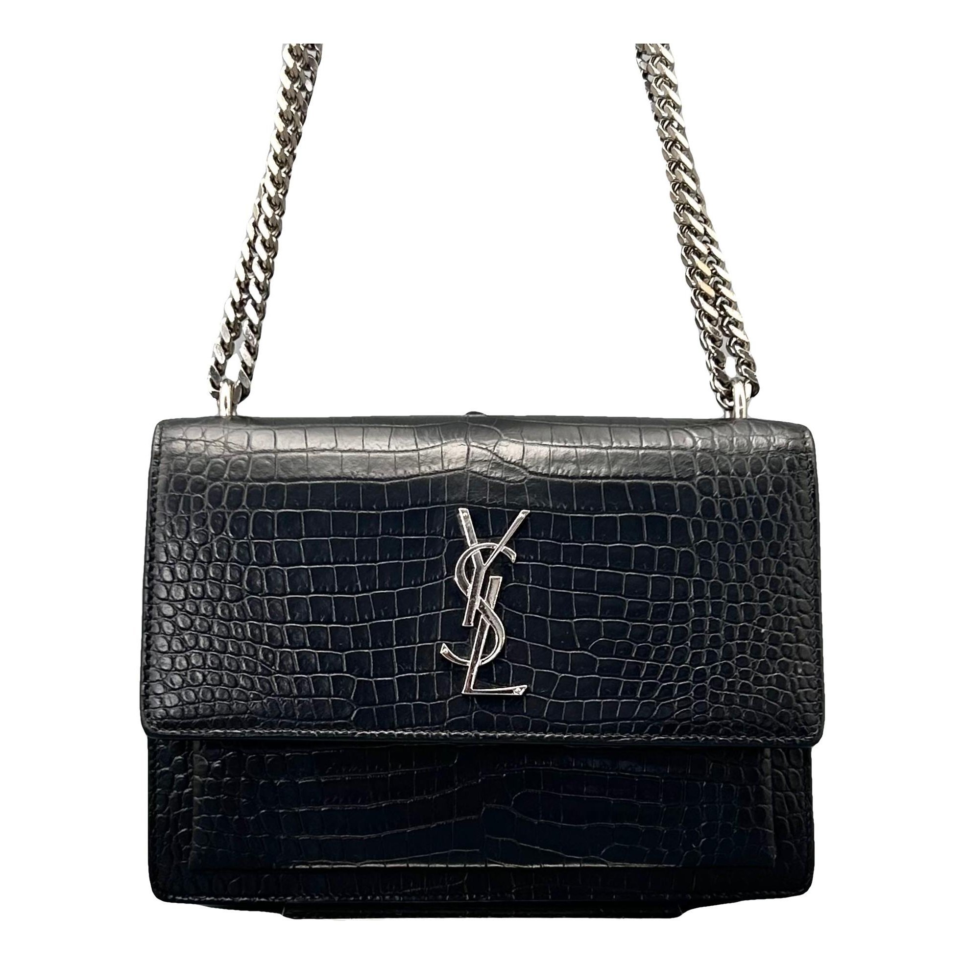 Sunset leather handbag