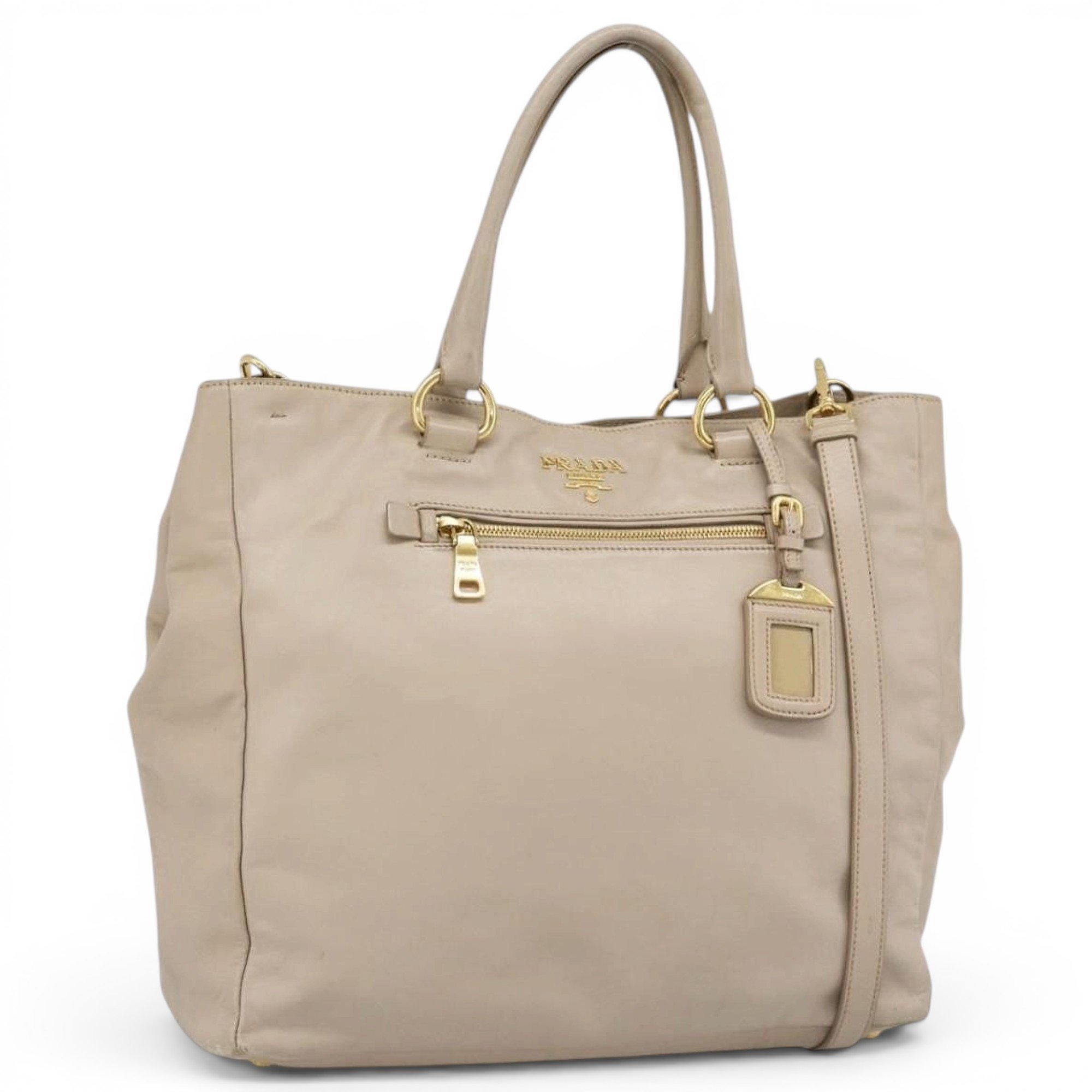 Leather handbag