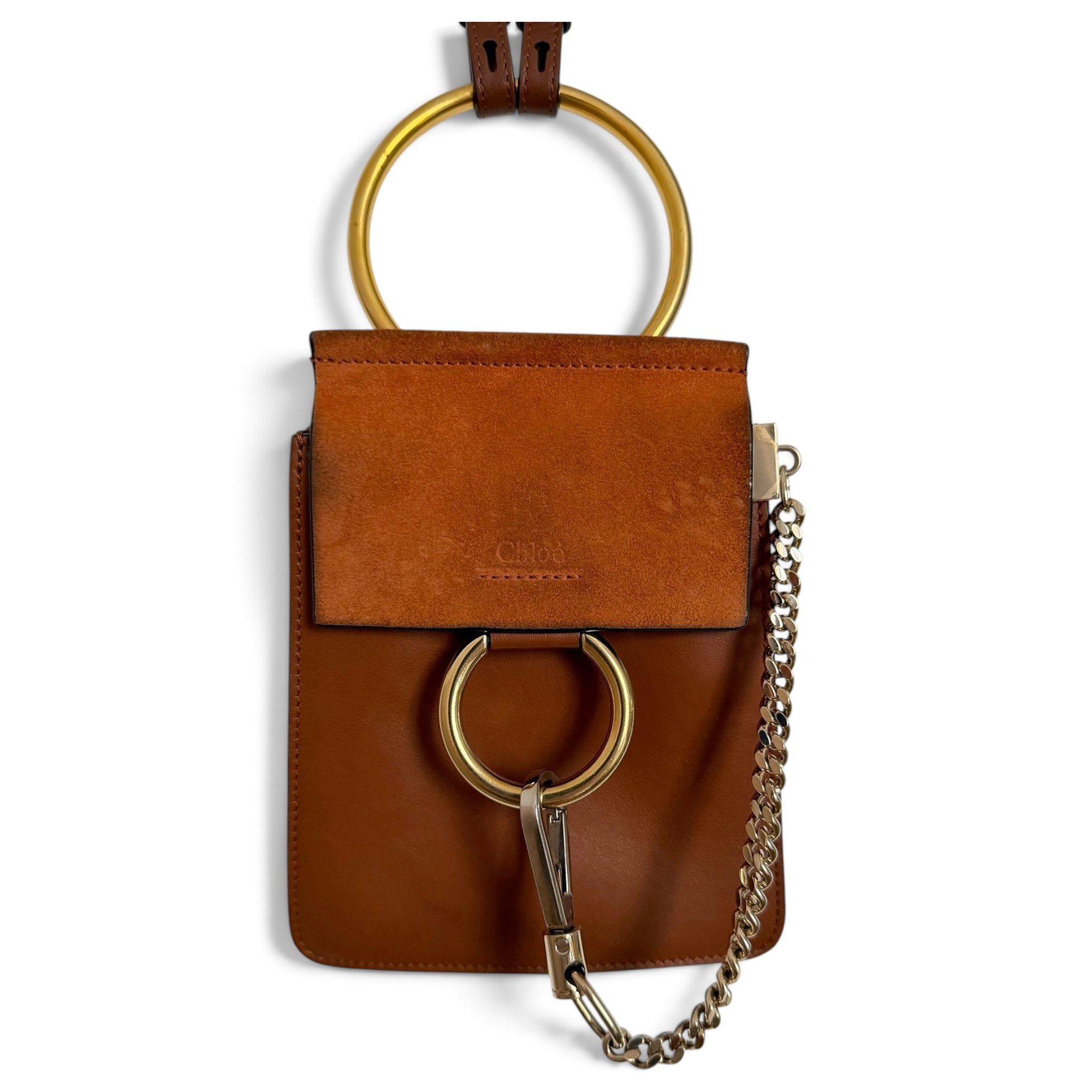 Leather mini bag