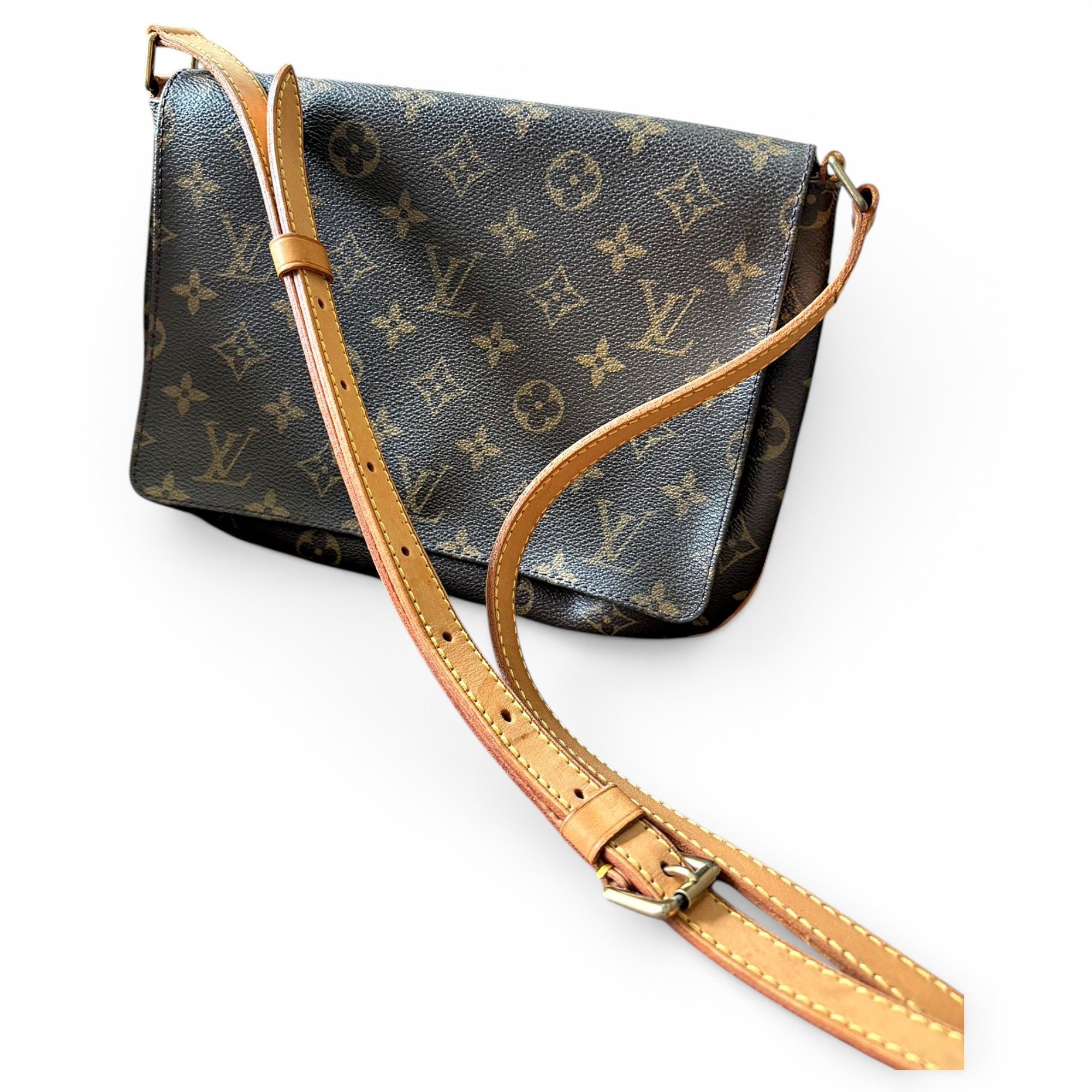 Vinyl crossbody bag