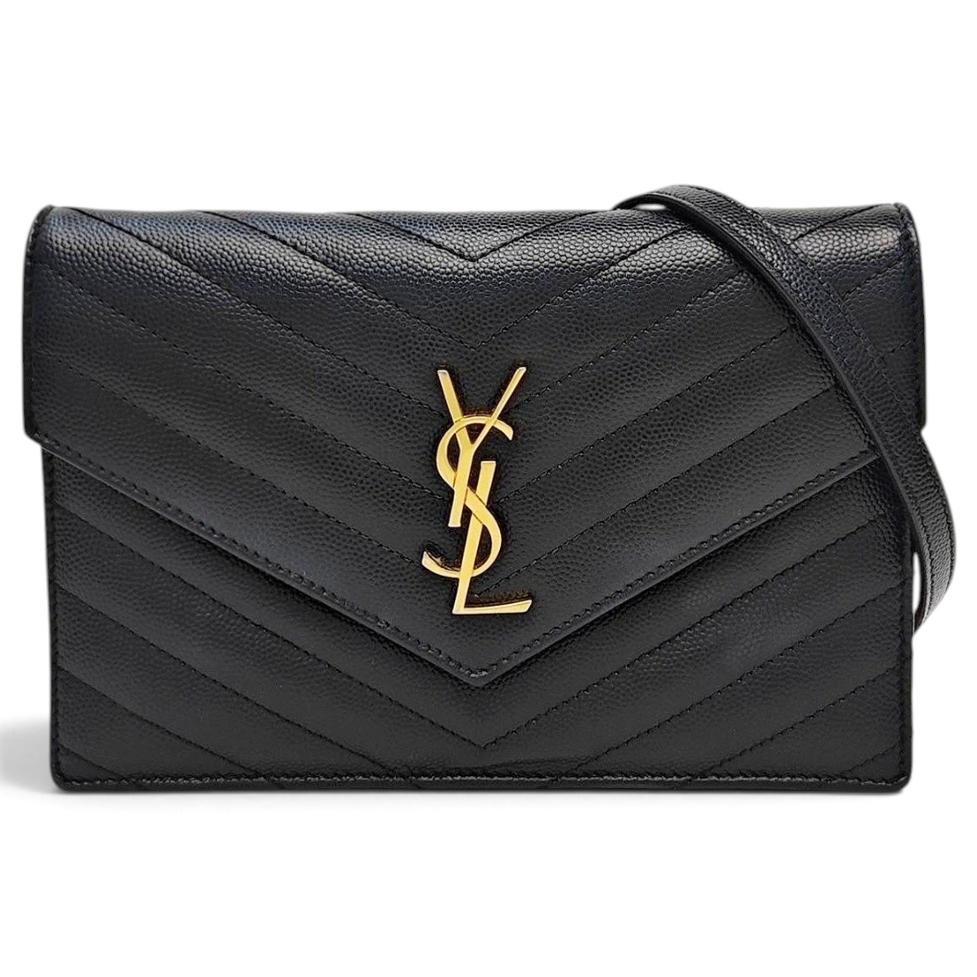 Baby monogramme leather handbag