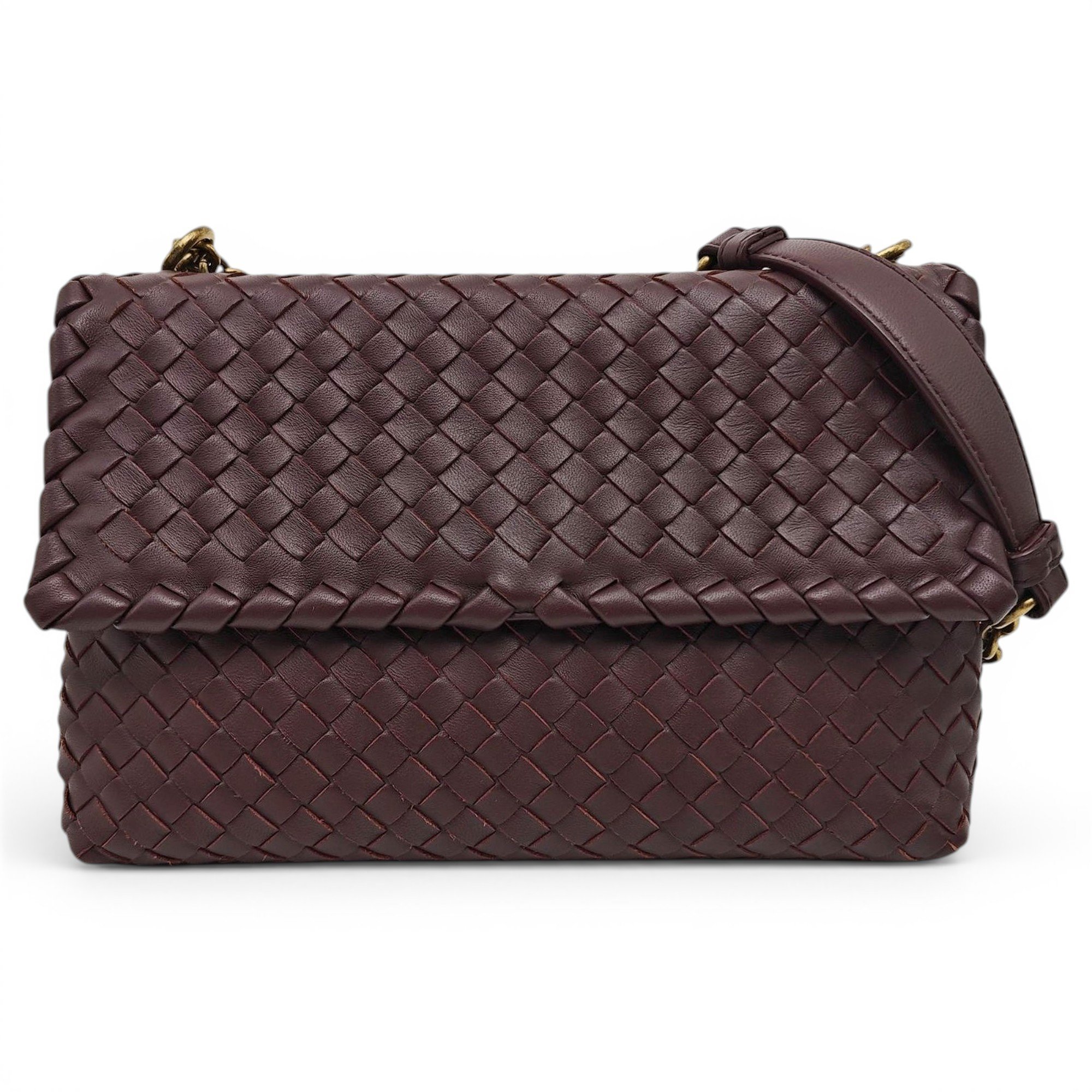 Olimpia leather crossbody bag