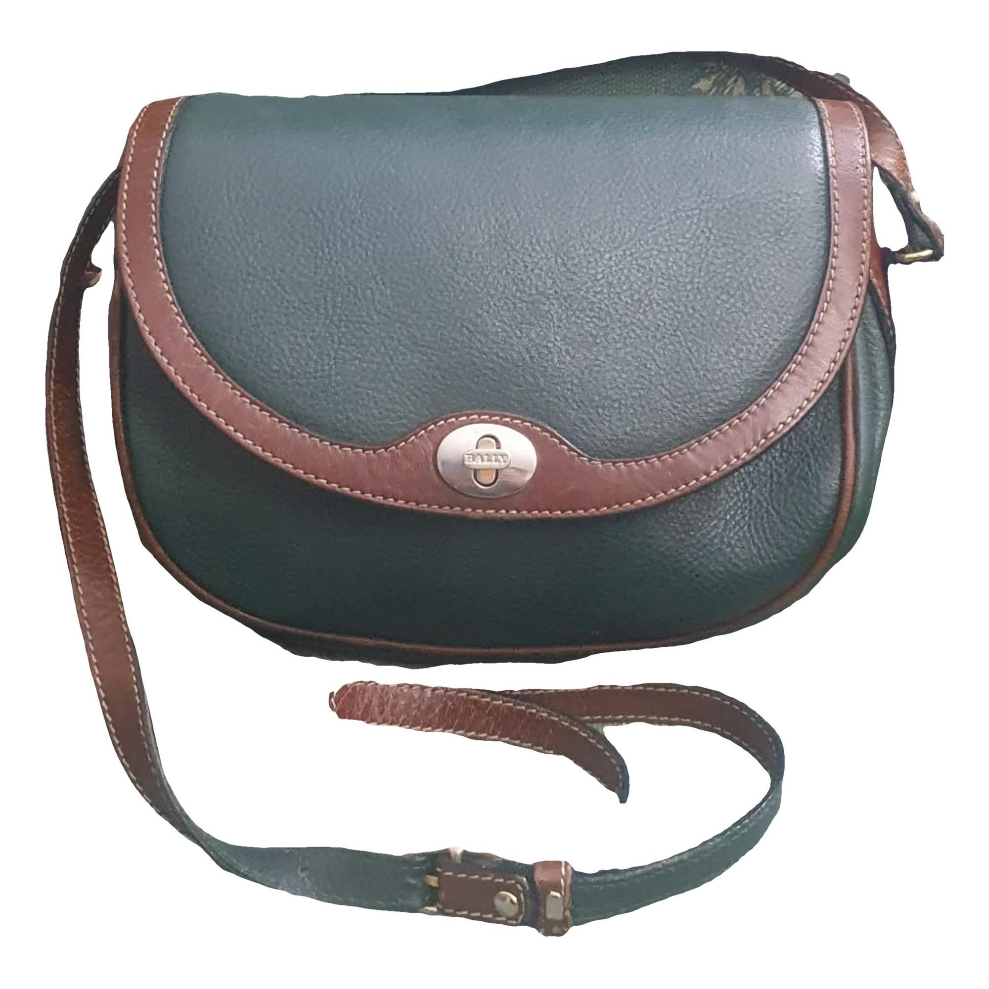 Leather crossbody bag