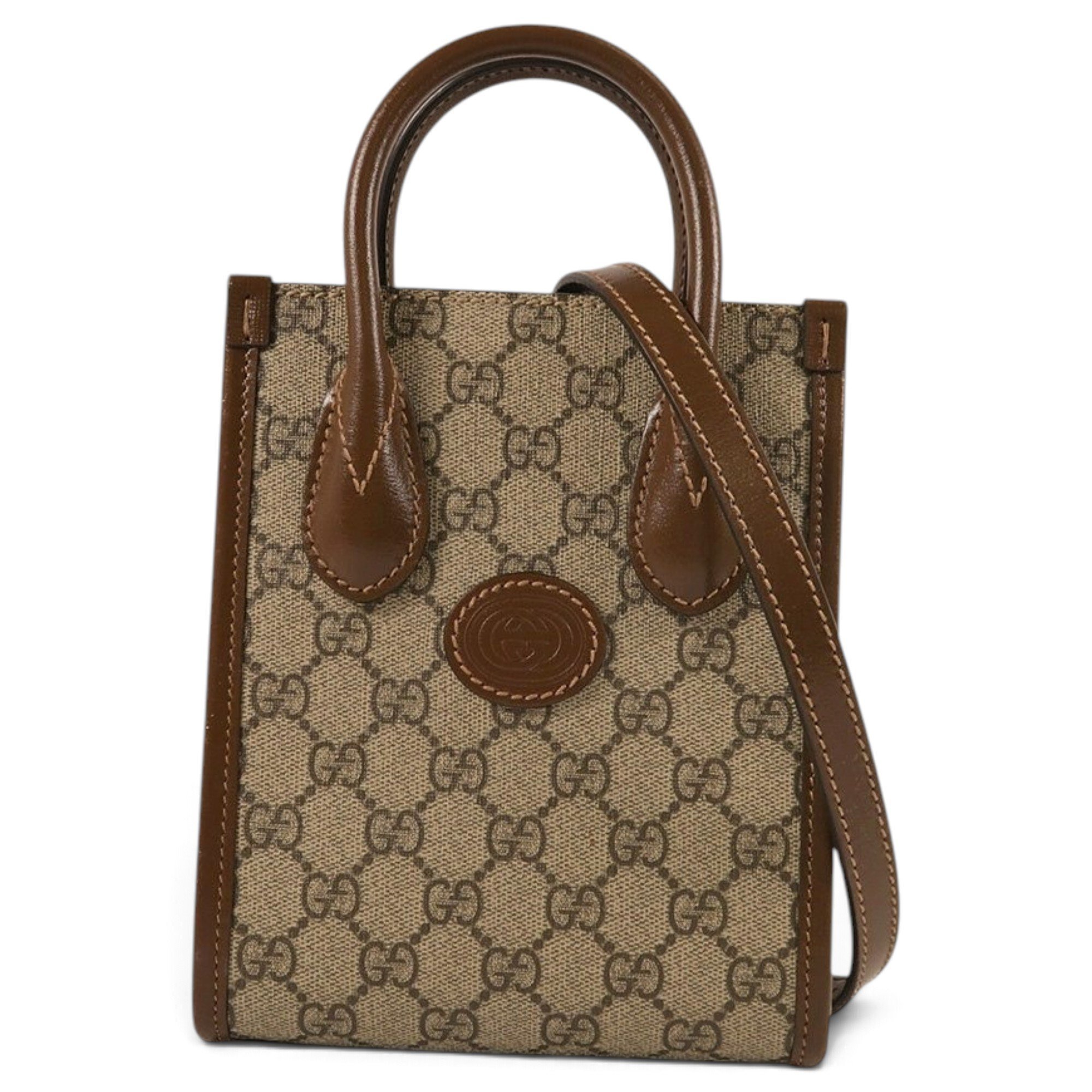 Ophidia leather tote