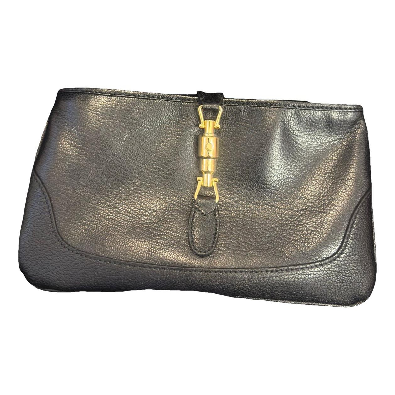 Zumi leather clutch bag