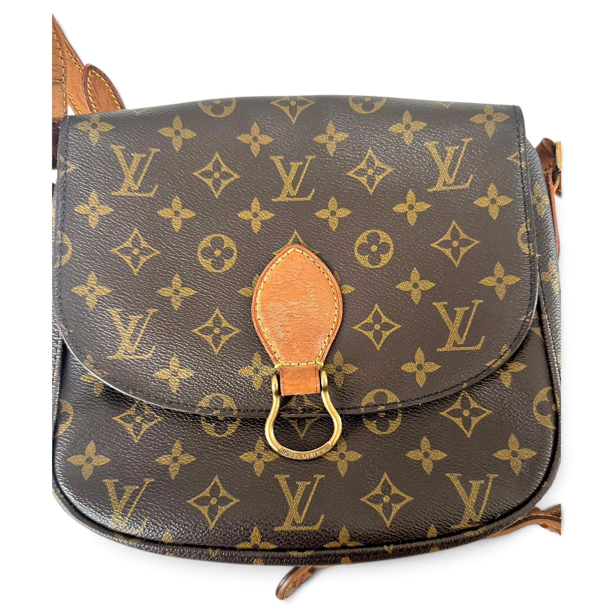 Saint Cloud vintage leather crossbody bag