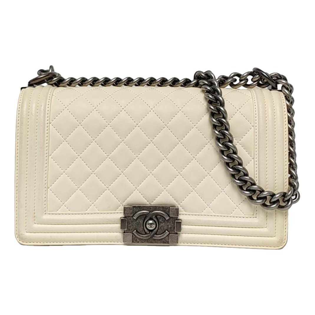 Boy leather crossbody bag
