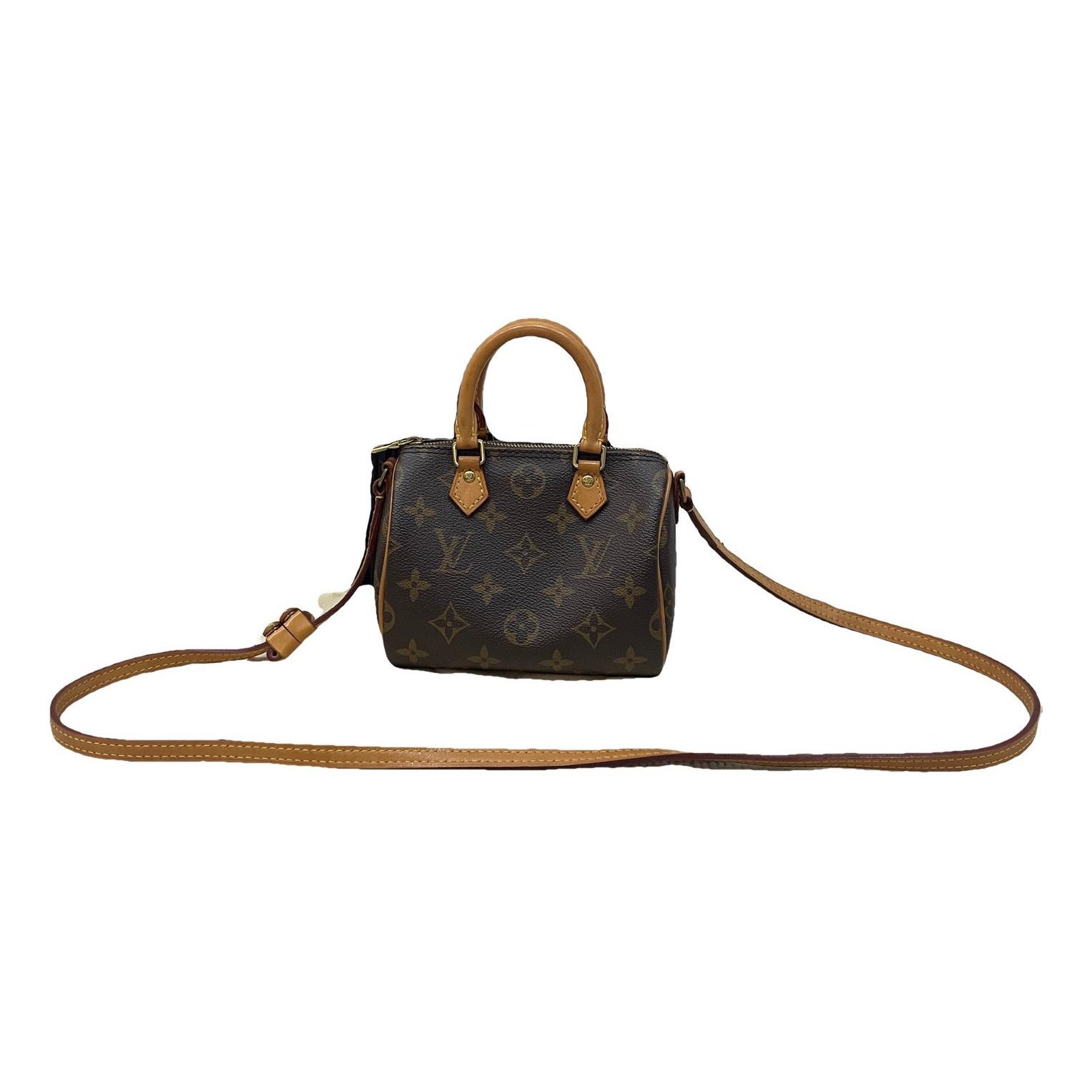 Nano Speedy / Mini HL leather handbag